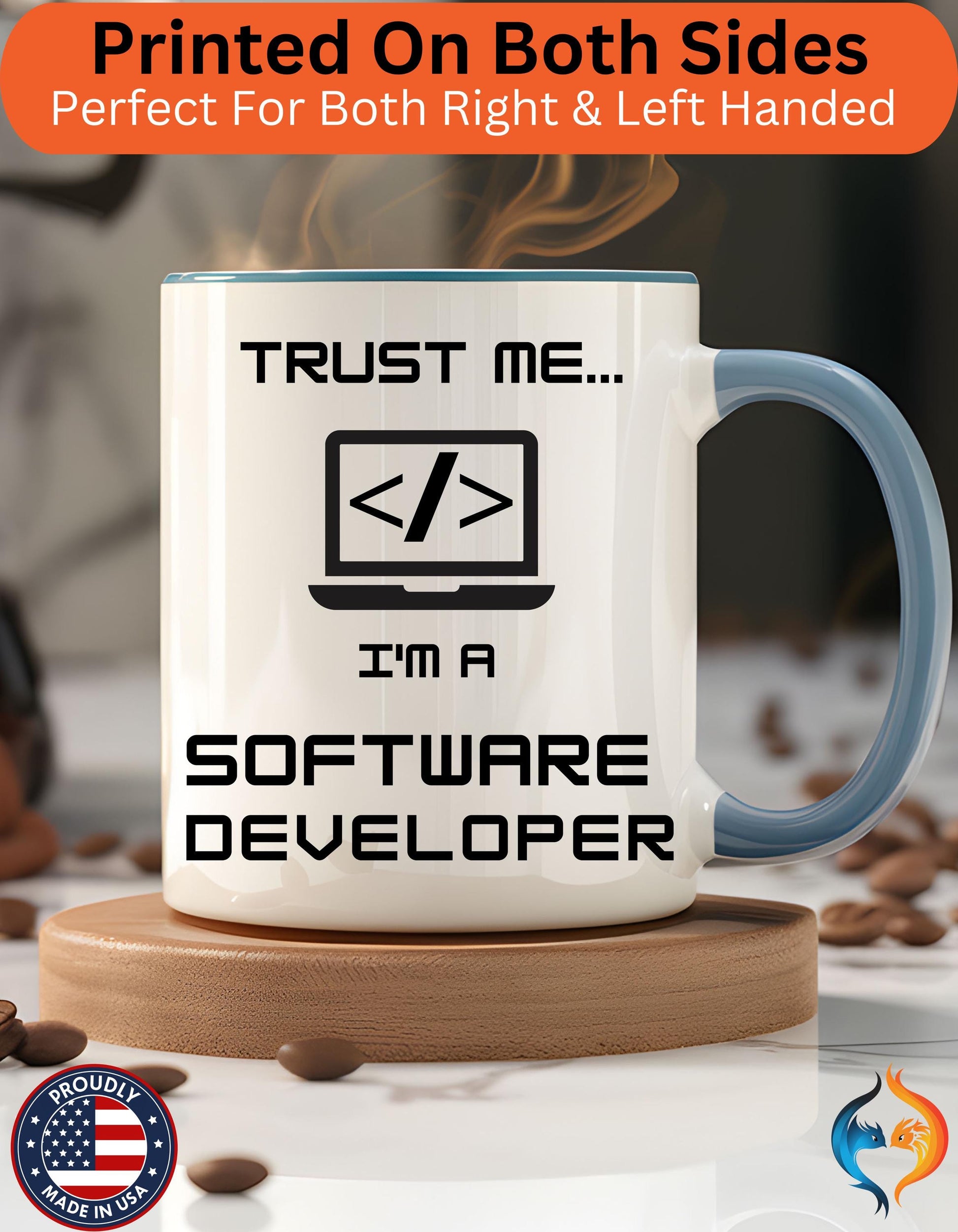 Trust Me I m a Software Developer Mug Product Photo | Nutty Designs