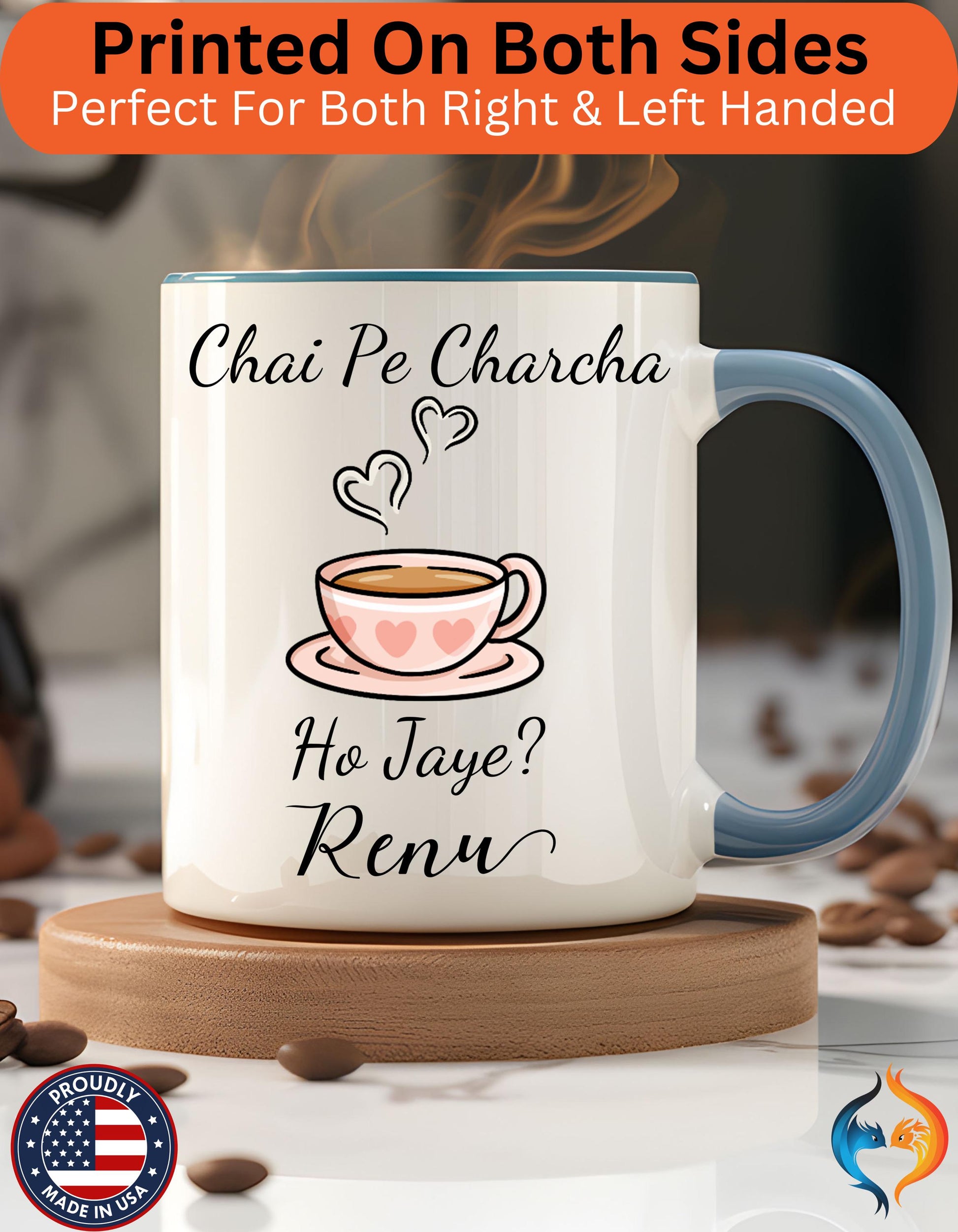 Chai Pe Charcha , Punjabi, BJP Narendra Modi Mug Product Photo | Nutty Designs