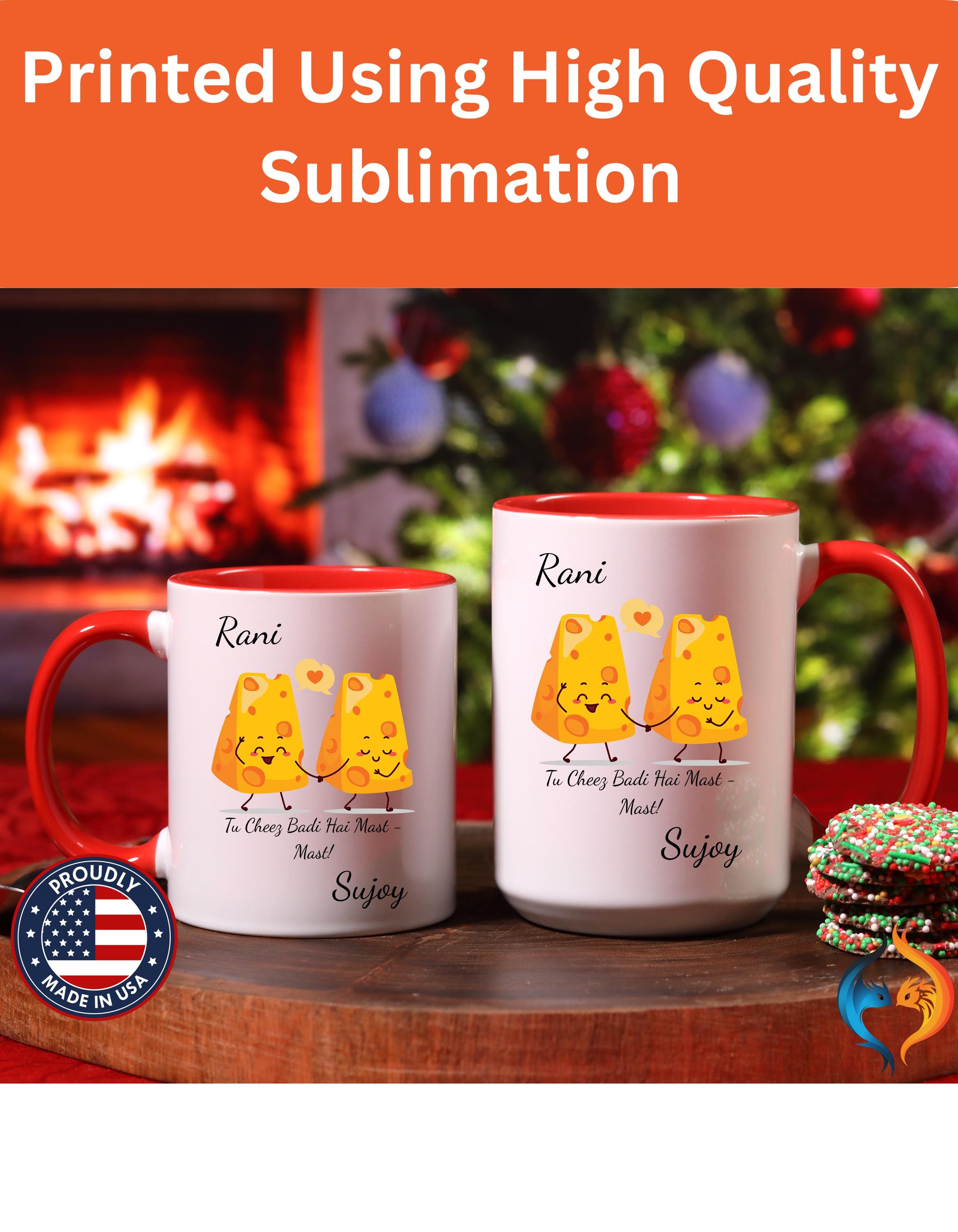 Tu Cheez Badi Hai Mast Mug Product Photo | Nutty Designs