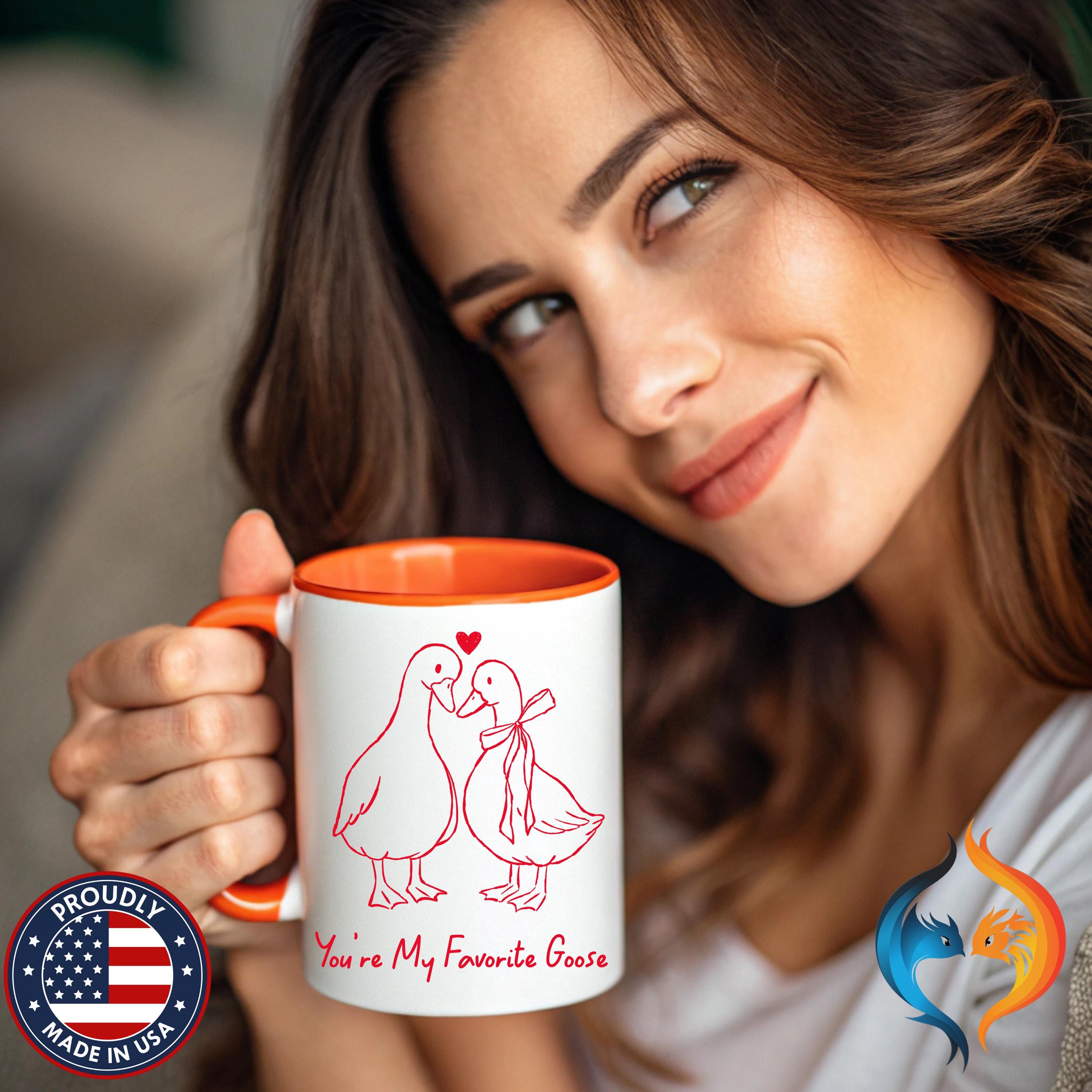 You re My Favorite Goose Mug Product Photo | Nutty Designs