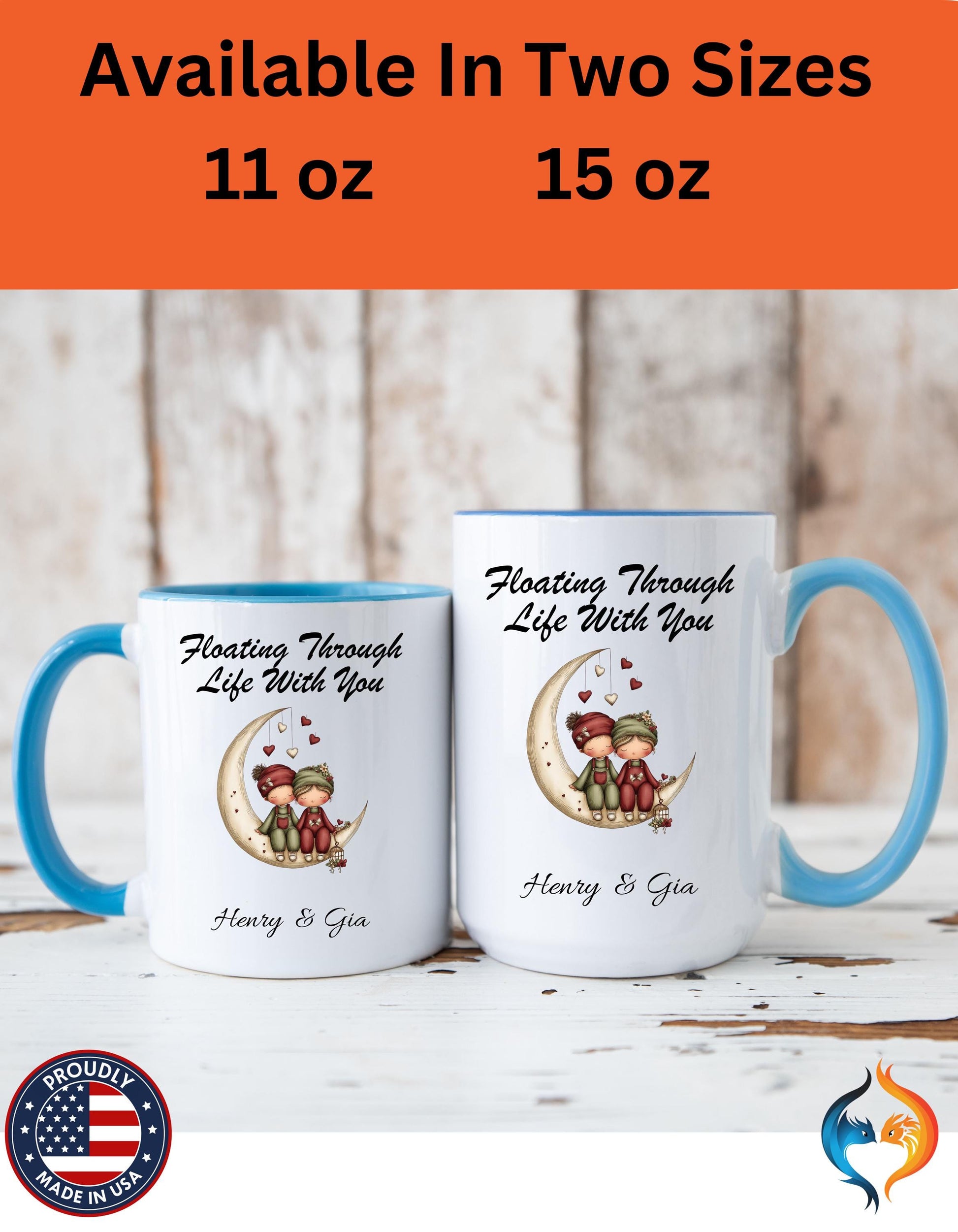 Floating Through Life With You Mug Product Photo | Nutty Designs