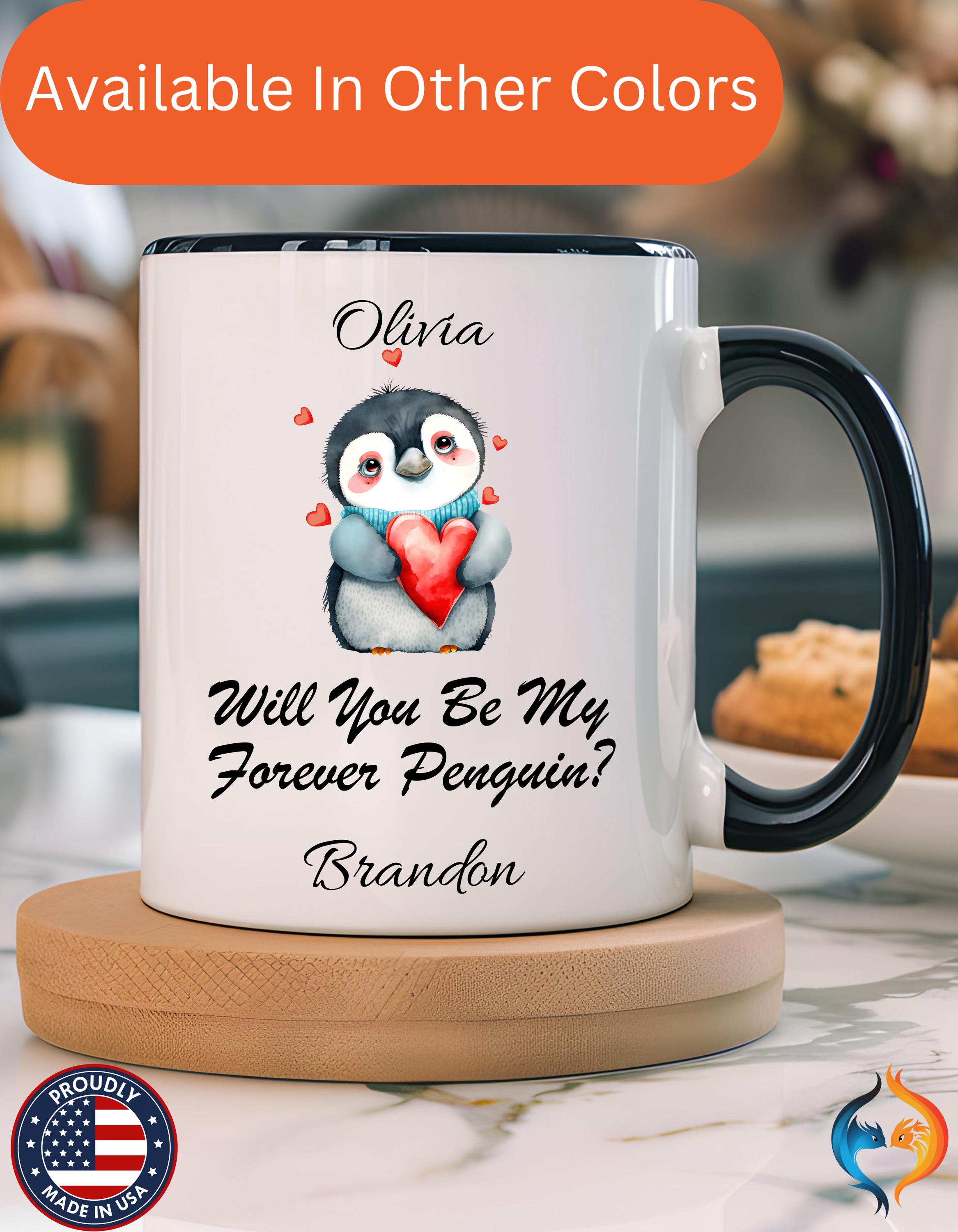 Forever Penguin Love Mug Product Photo | Nutty Designs