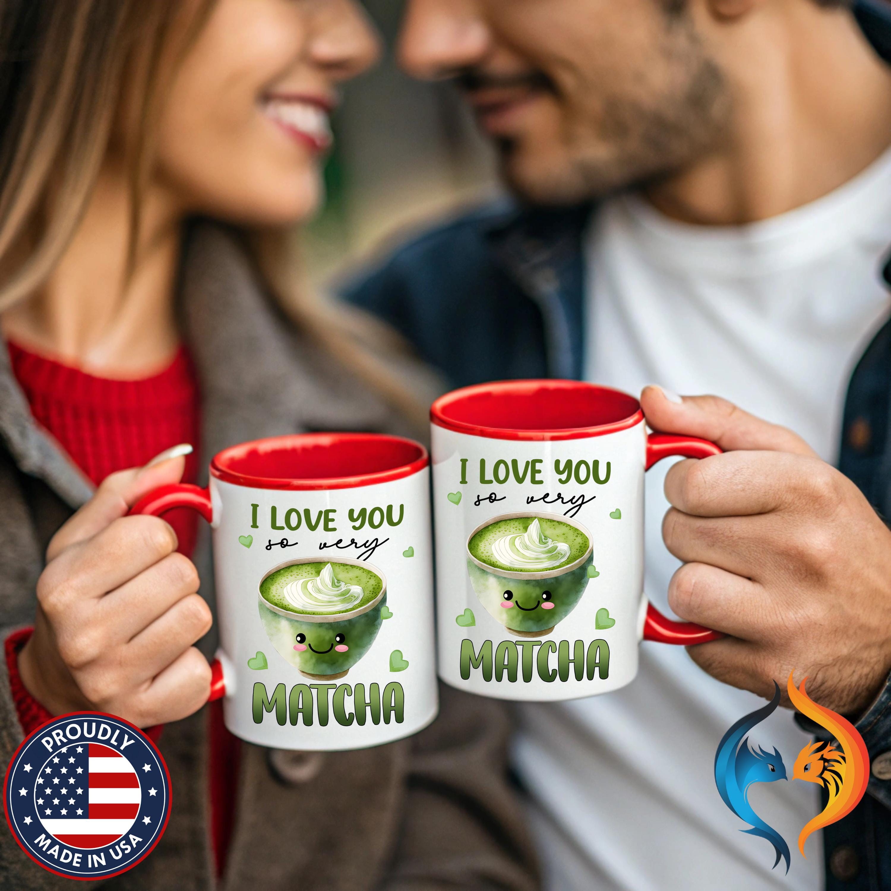 I Love You So Very Matcha Mug Product Photo | Nutty Designs