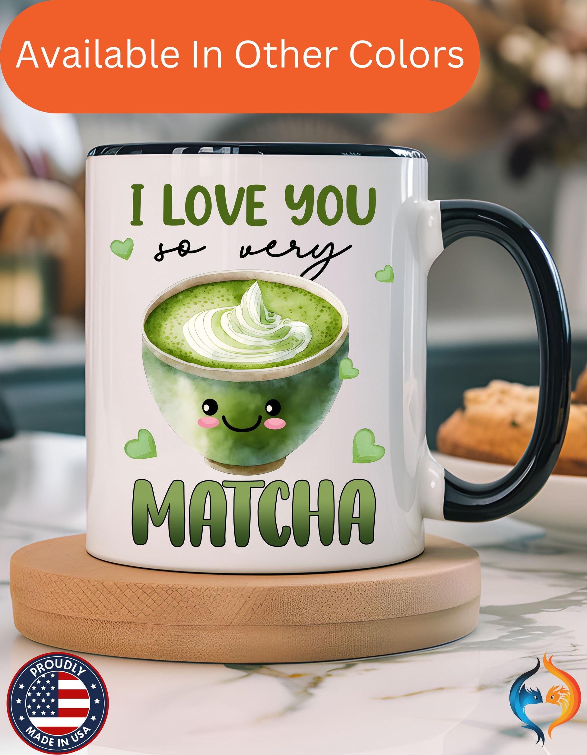 I Love You So Very Matcha Mug Product Photo | Nutty Designs