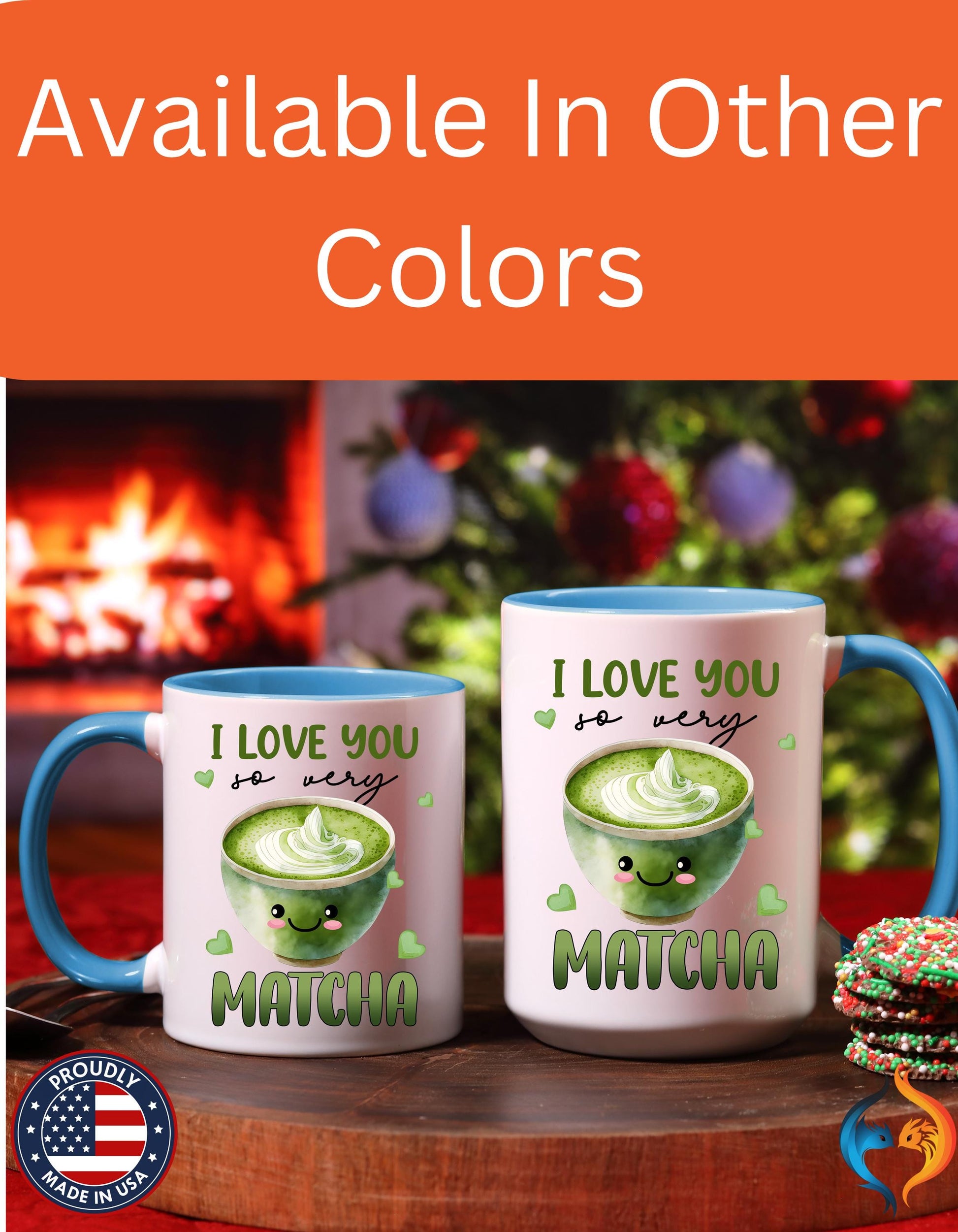 I Love You So Very Matcha Mug Product Photo | Nutty Designs