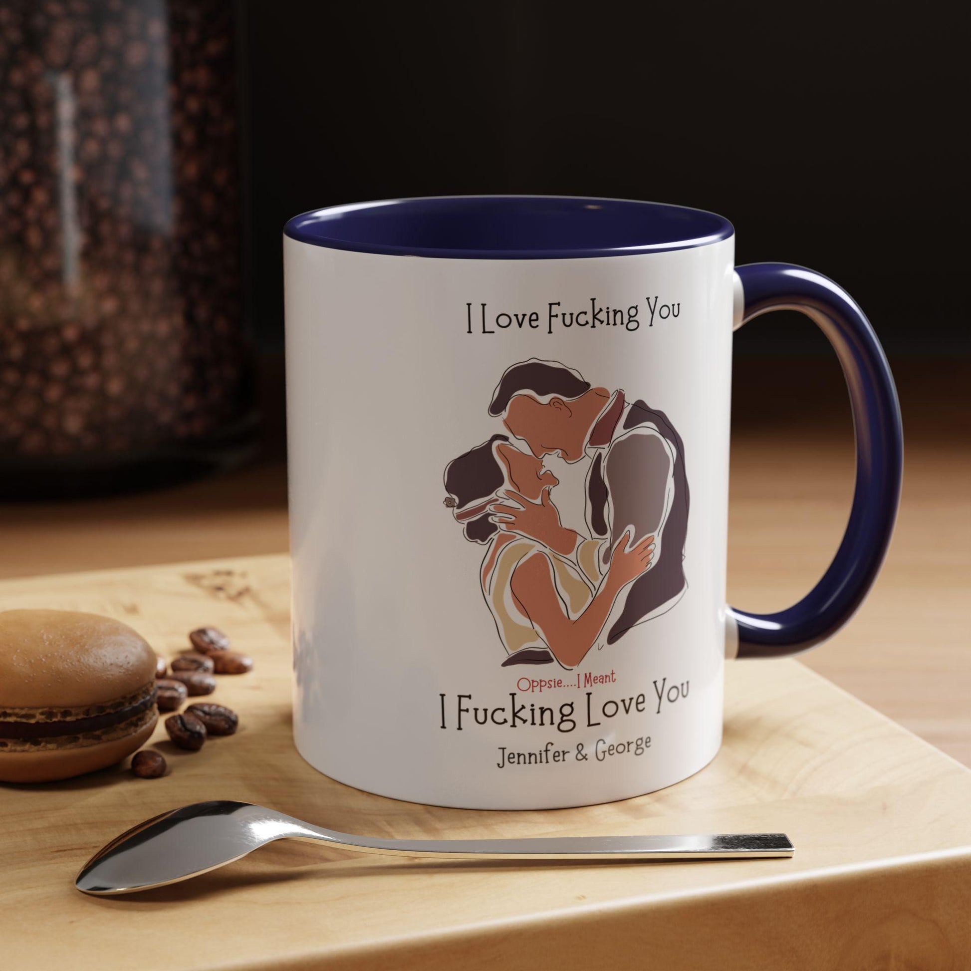 I Love Fucking You Dirty Valentine , Romantic Mug Product Photo | Nutty Designs
