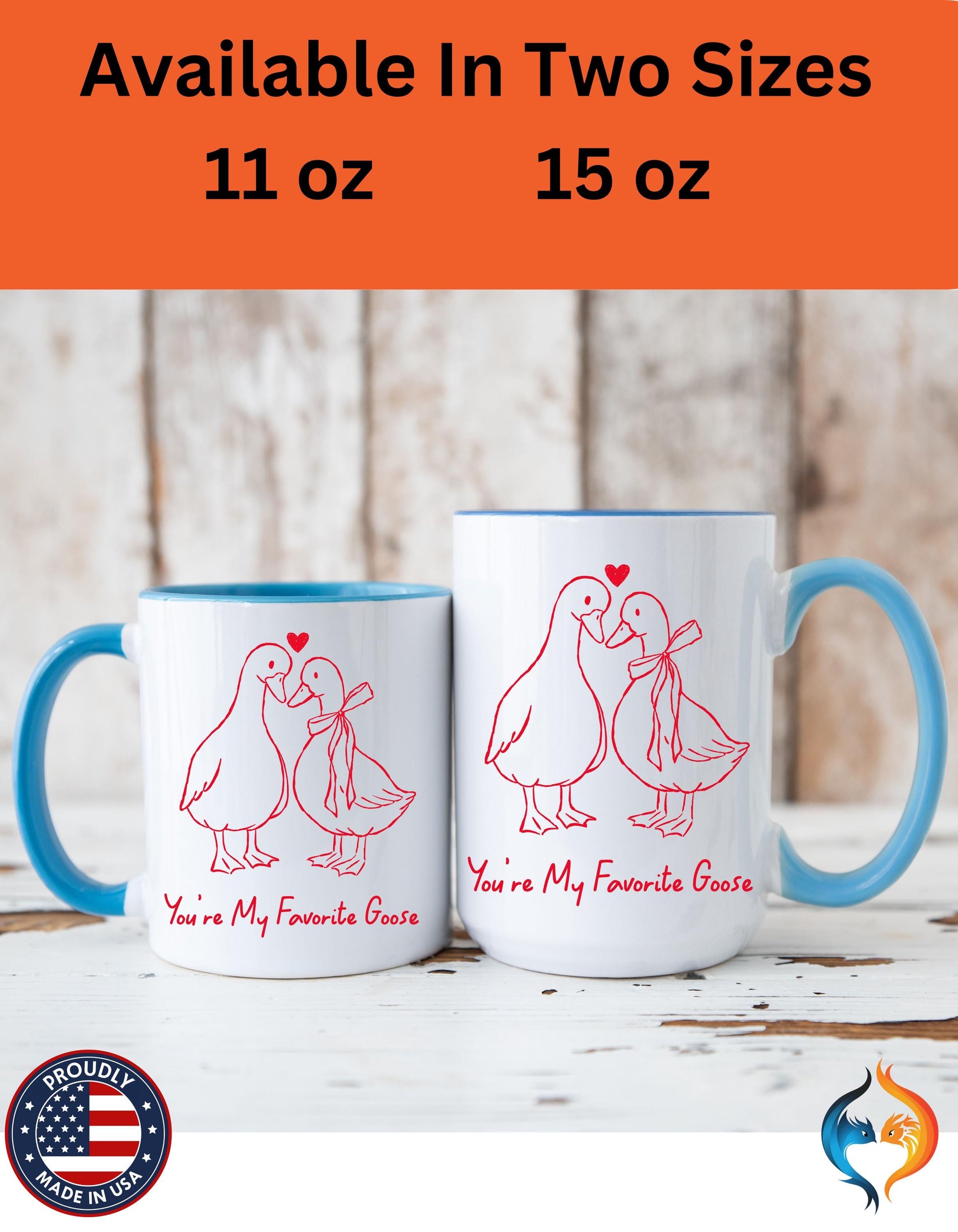 You re My Favorite Goose Mug Product Photo | Nutty Designs