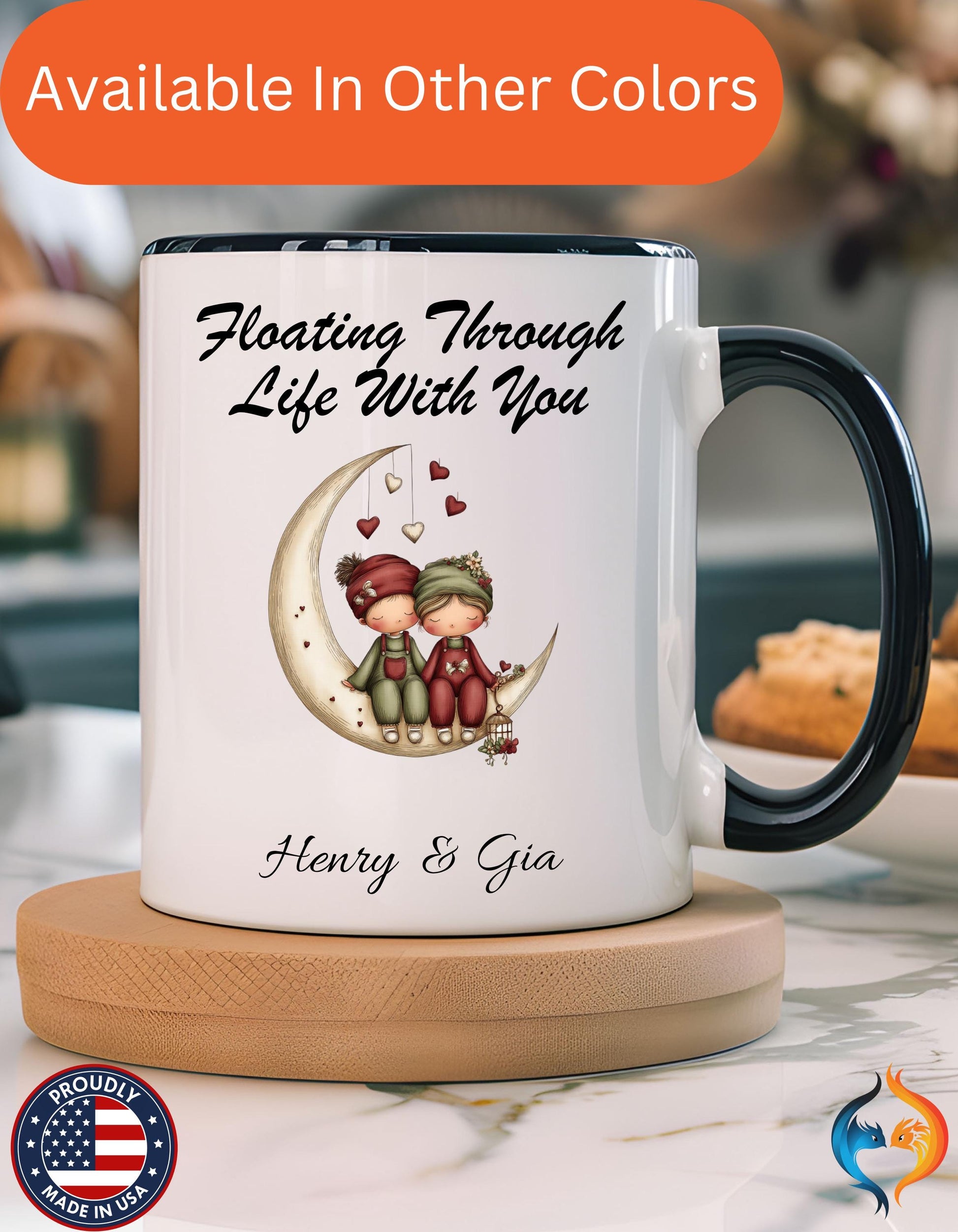 Floating Through Life With You Mug Product Photo | Nutty Designs