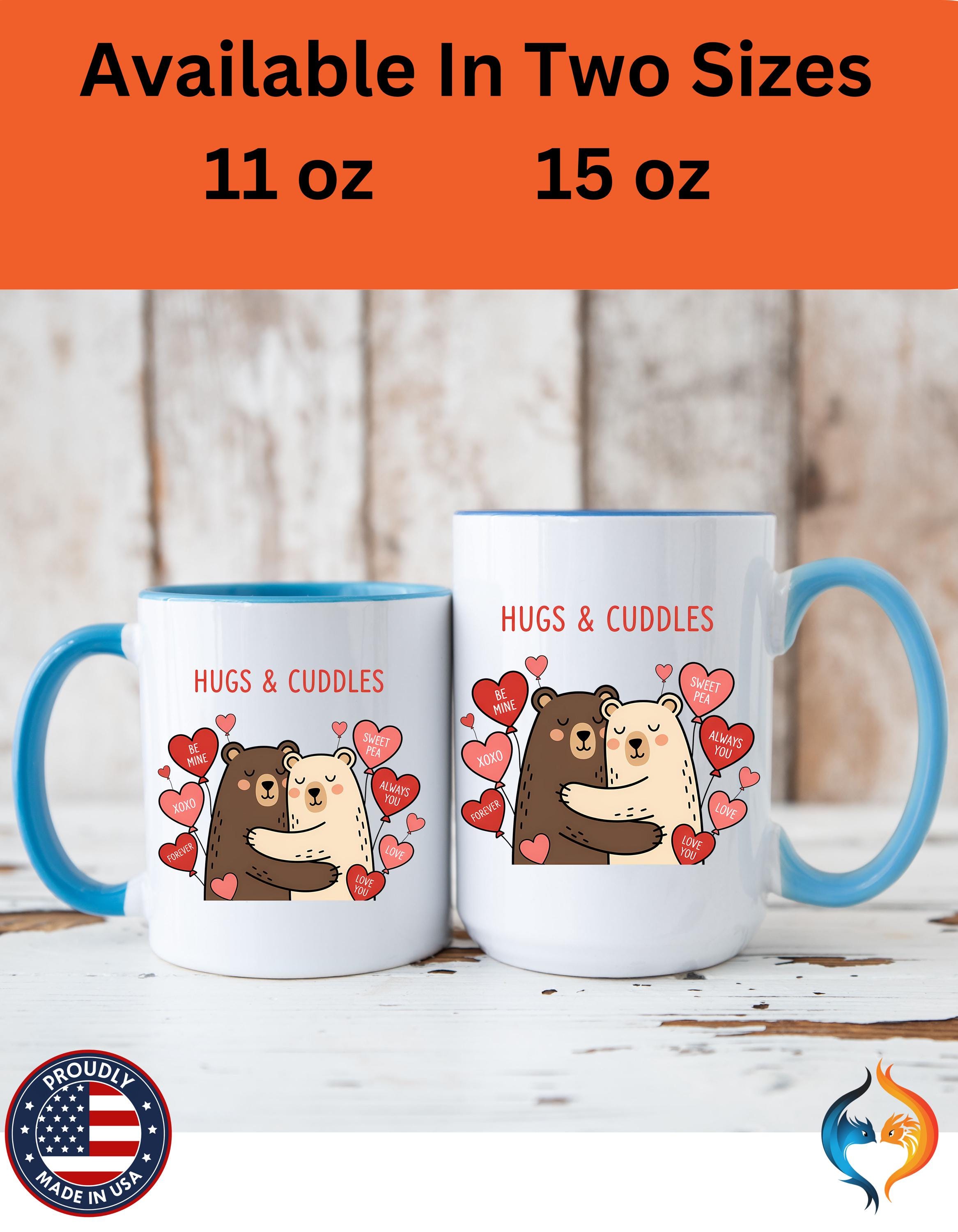 Hugs & Cuddles Bear Couple Mug Product Photo | Nutty Designs