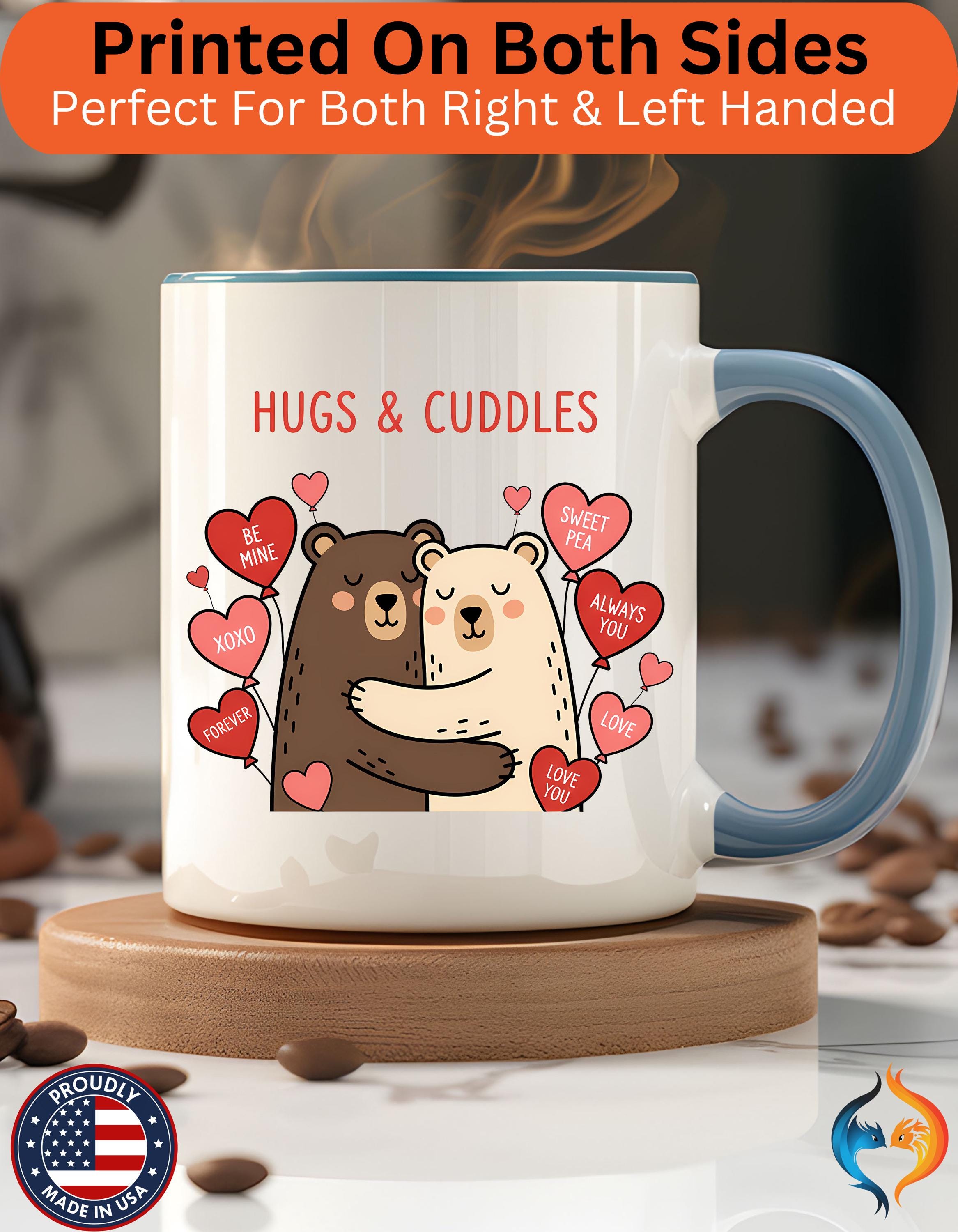 Hugs & Cuddles Bear Couple Mug Product Photo | Nutty Designs