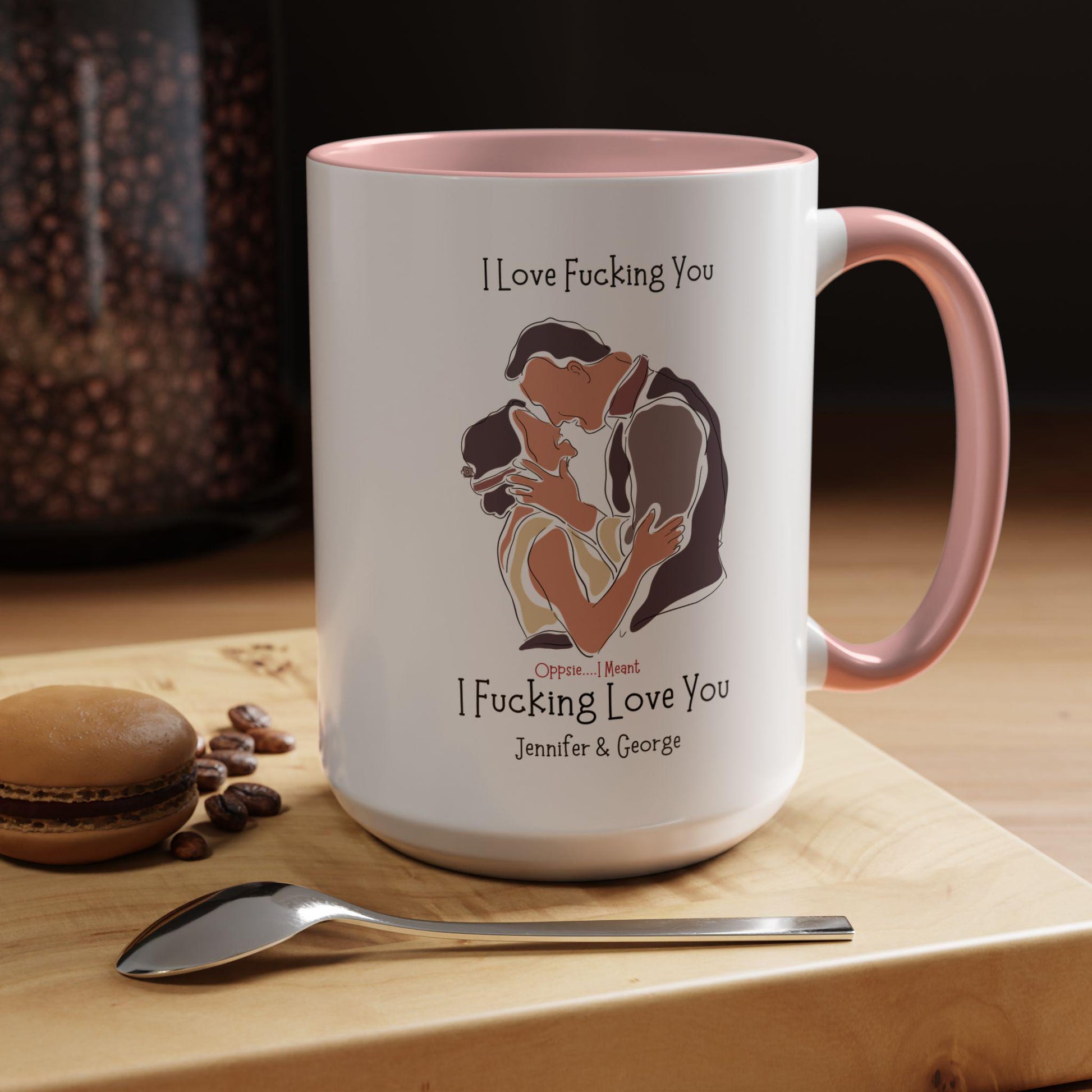 I Love Fucking You Dirty Valentine , Romantic Mug Product Photo | Nutty Designs