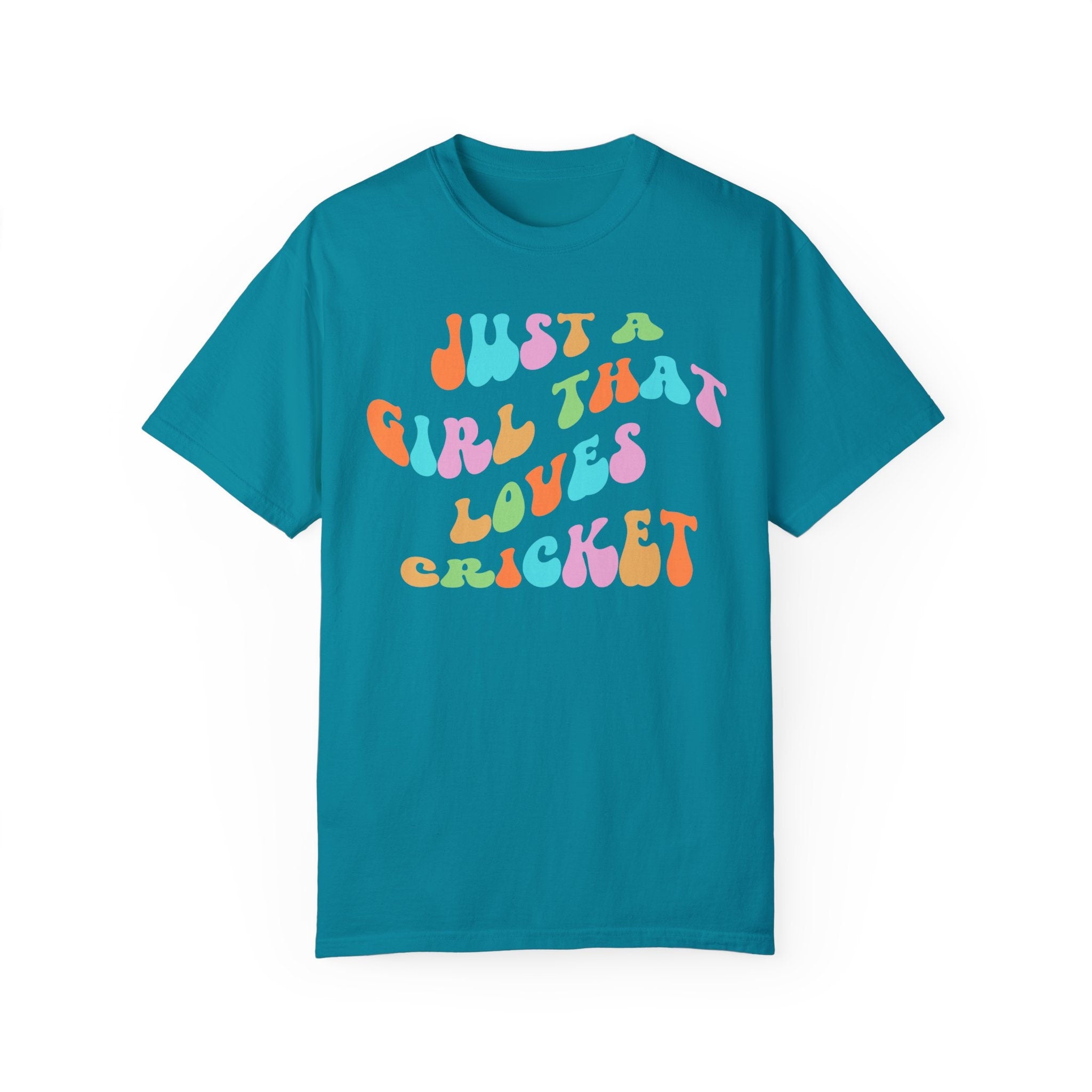 Just A Girl That Loves Cricket Lover Ipl T20 World Personalized Fun...