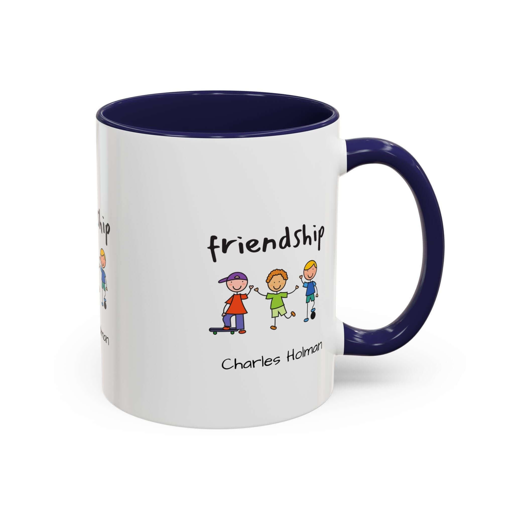 Friendship Colorful 11Oz 15Oz Ceramic Cups Perfect Children Friends...