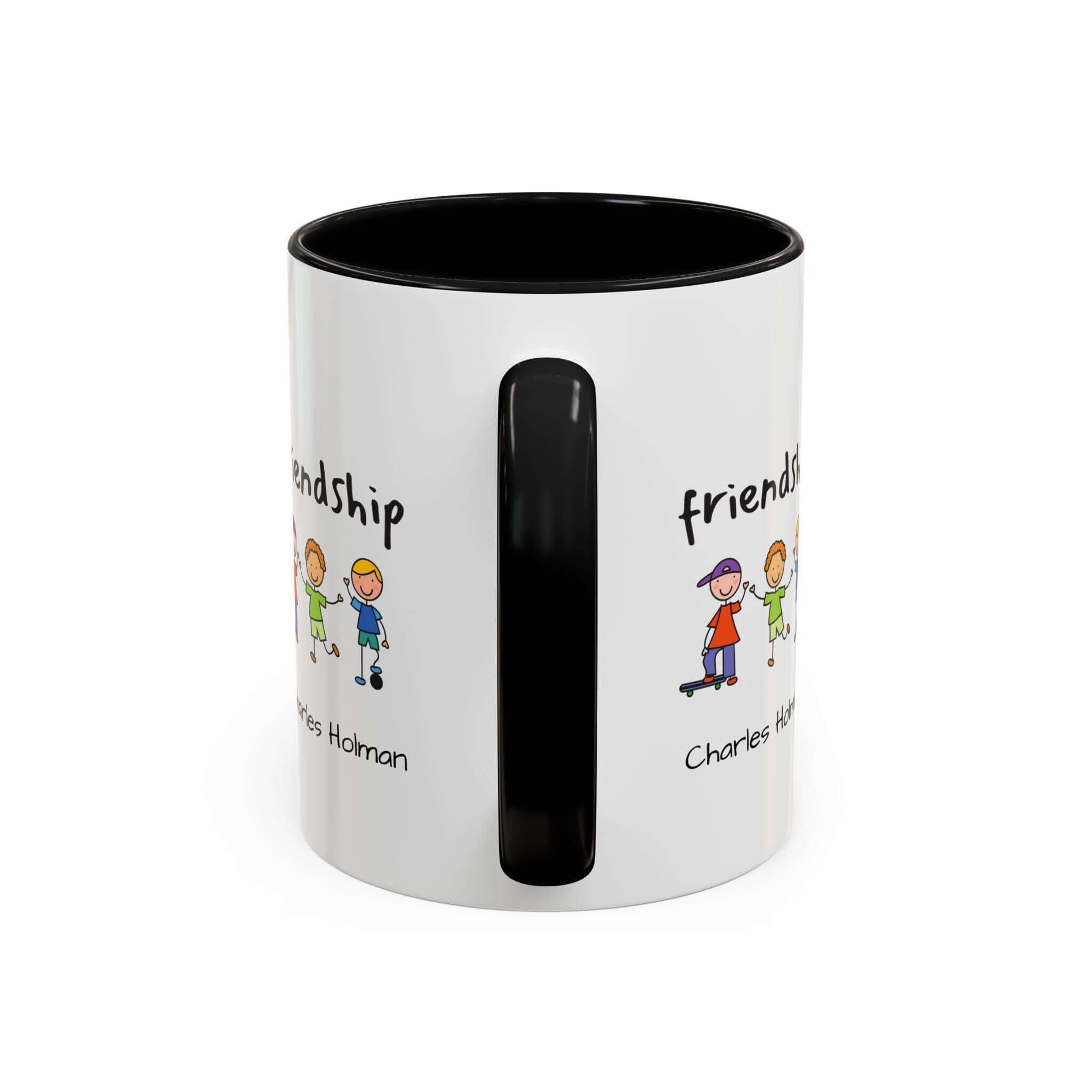 Friendship Colorful 11Oz 15Oz Ceramic Cups Perfect Children Friends...