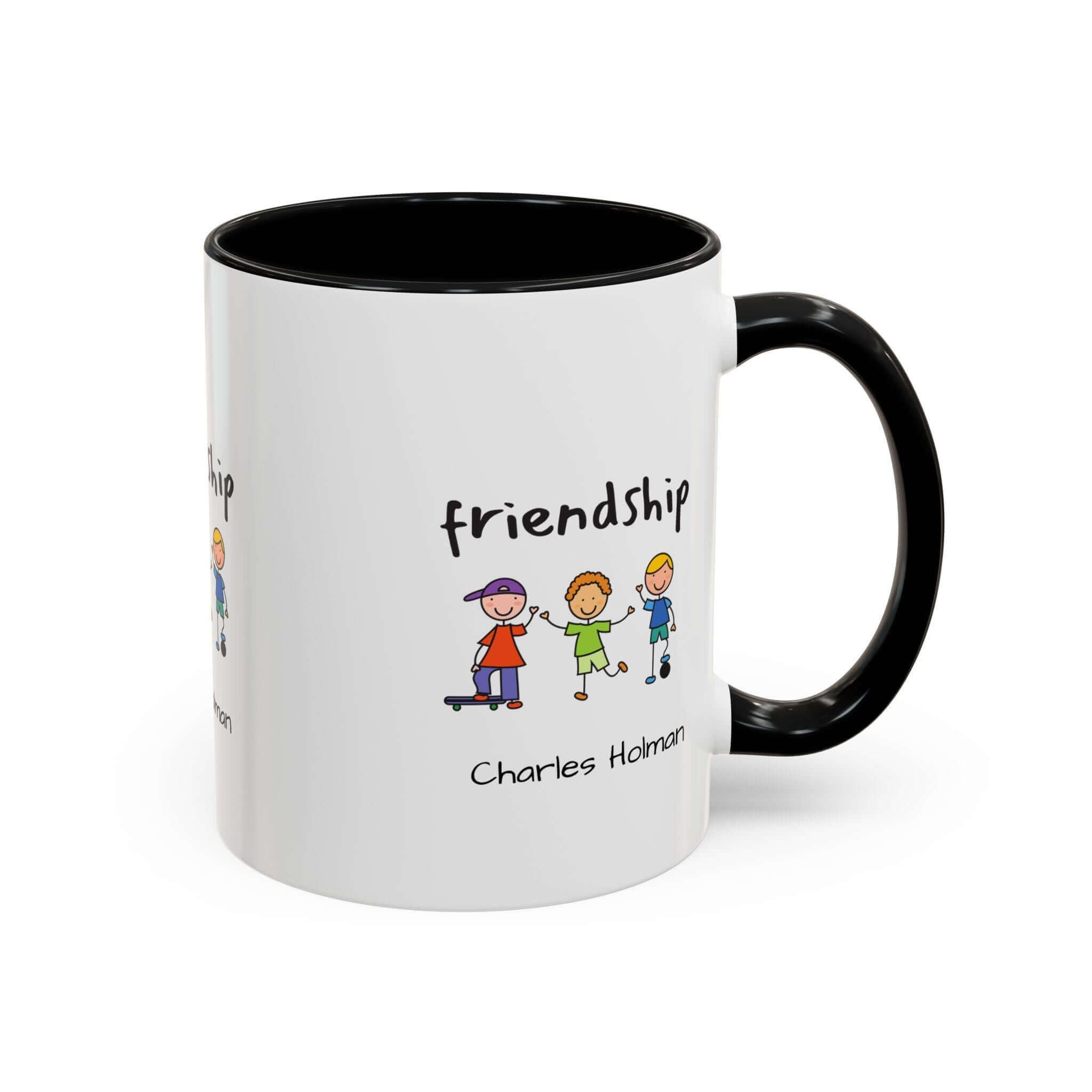 Friendship Colorful 11Oz 15Oz Ceramic Cups Perfect Children Friends...