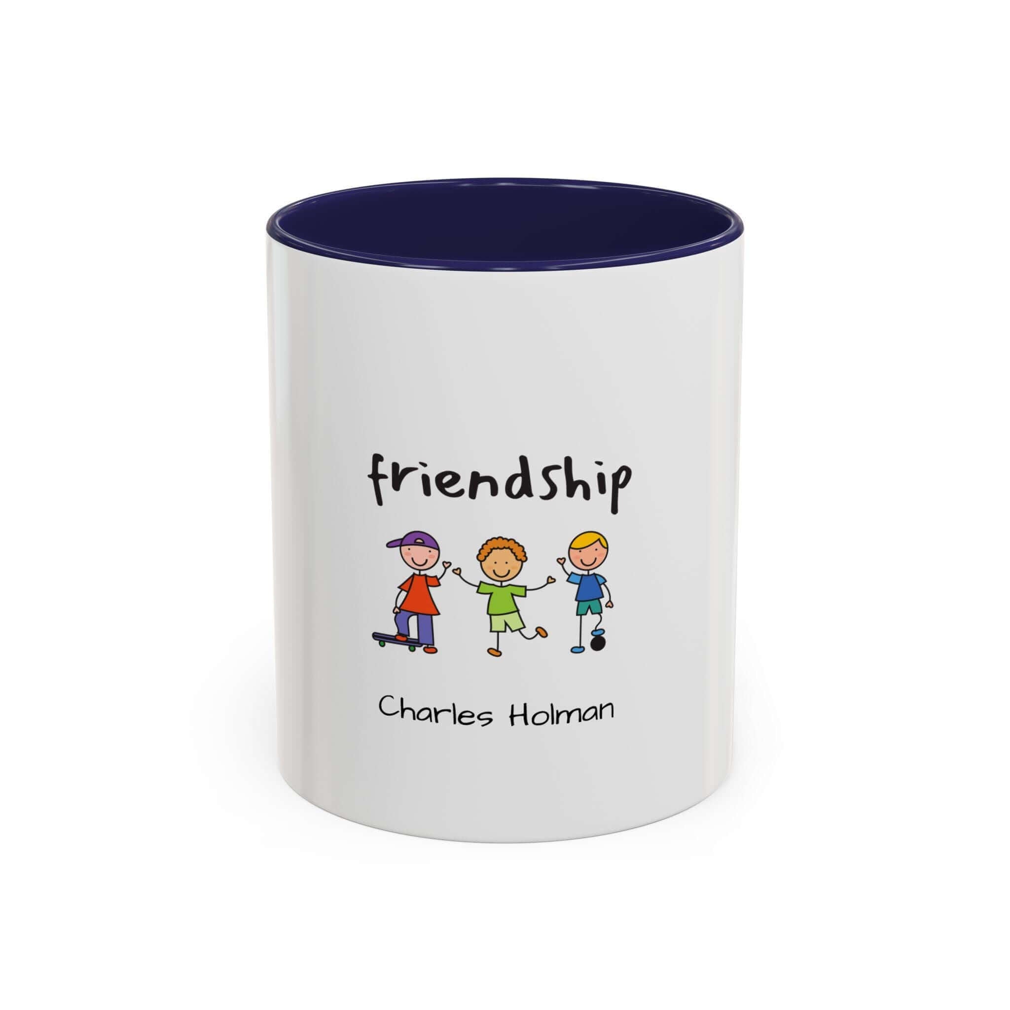 Friendship Colorful 11Oz 15Oz Ceramic Cups Perfect Children Friends...