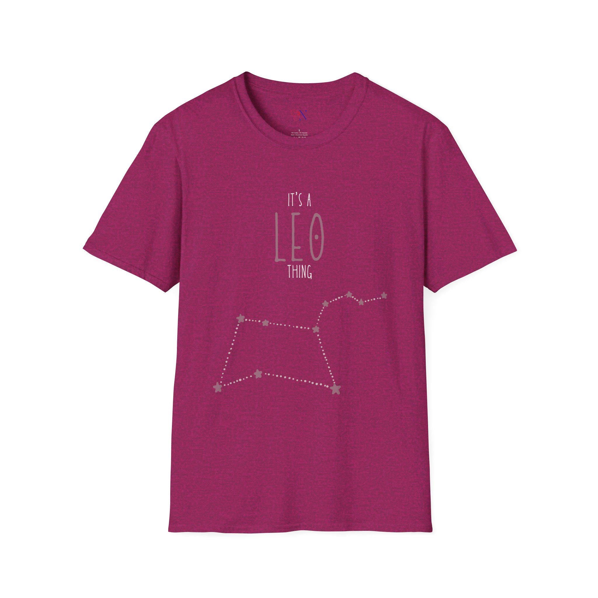 Leo Thing Unisex T-Shirt | Star Sign Tee with Constellation & Astrology Design | Perfect Gift for Astrology Lovers