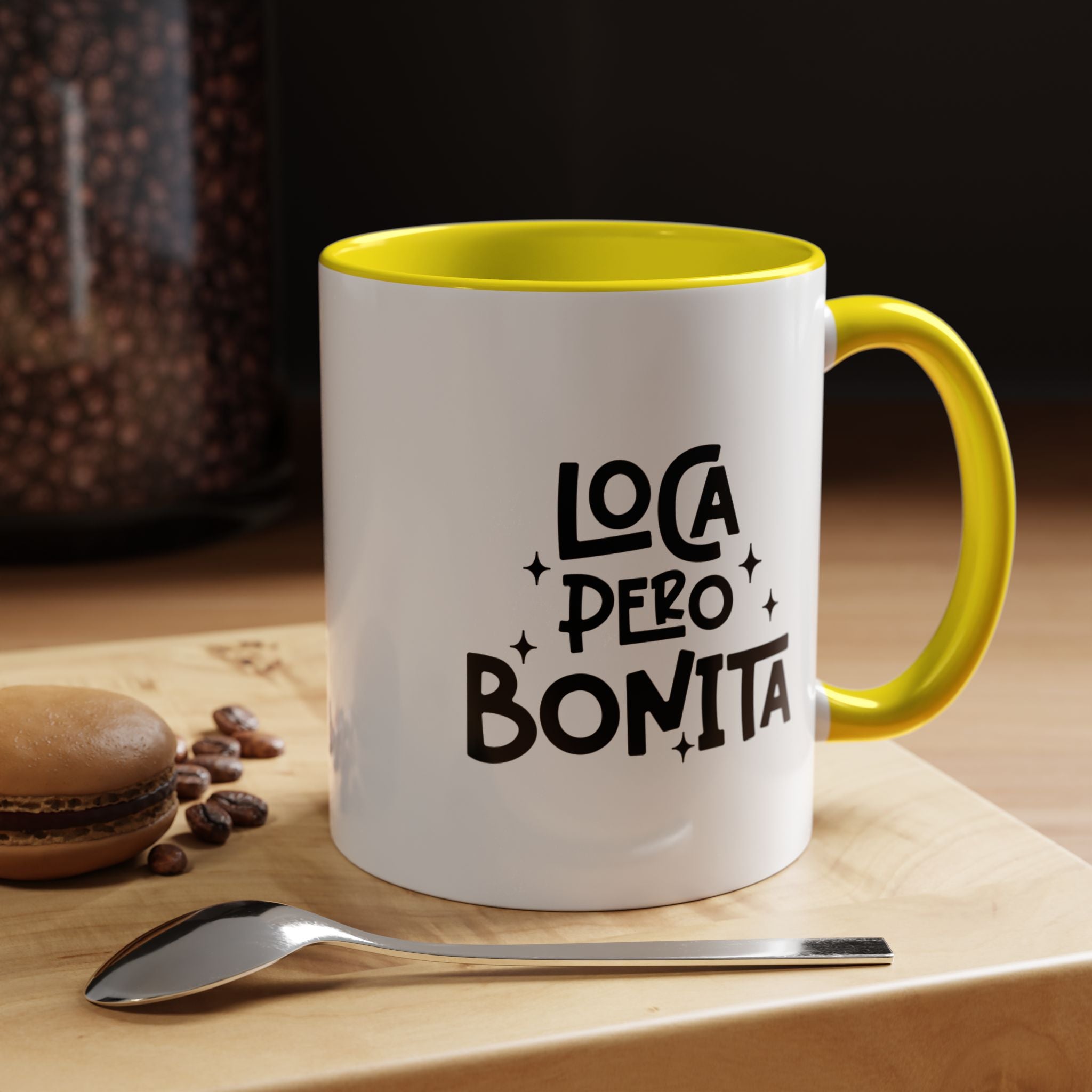 Loca Pero Bonita | Funny Coffee Mug, Sarcastic Tea Cup, Unique Gift Idea