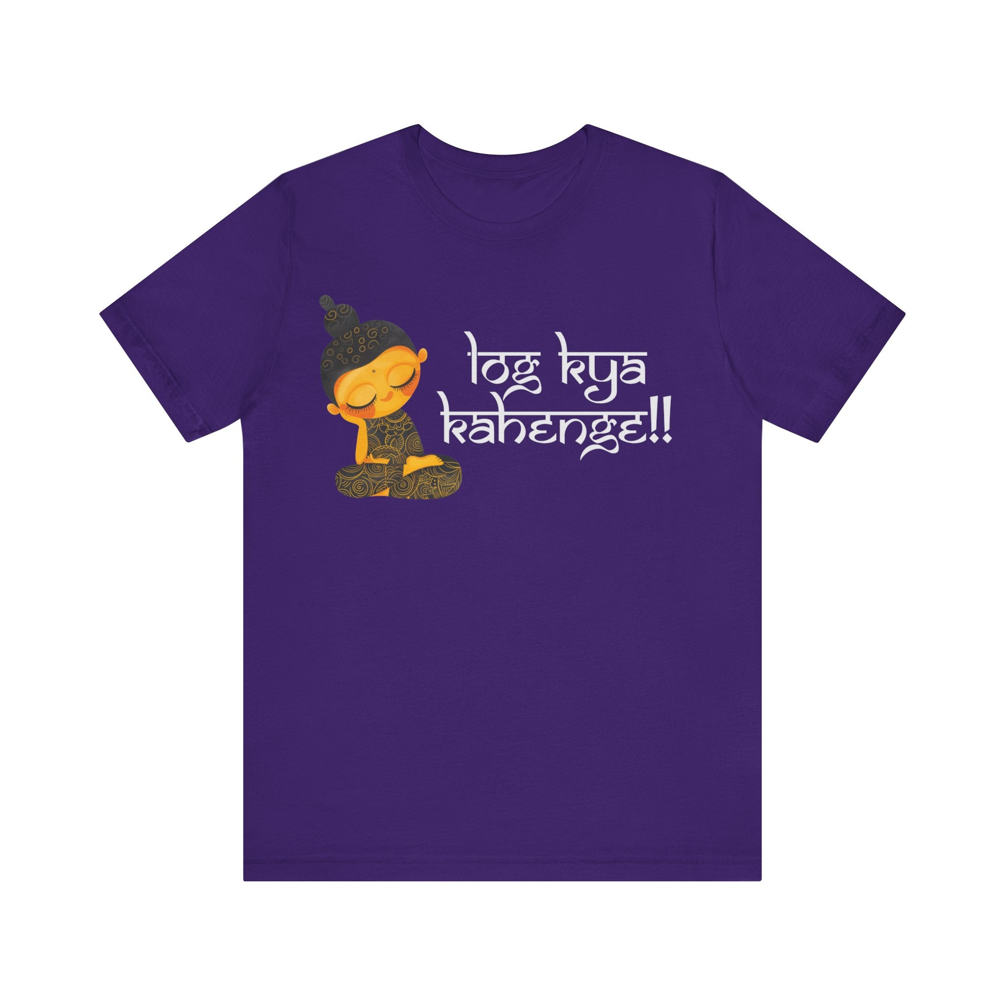 Log Kya Kehenge Desi Funny Tshirt/T-shirt Unisex Jersey  Tee