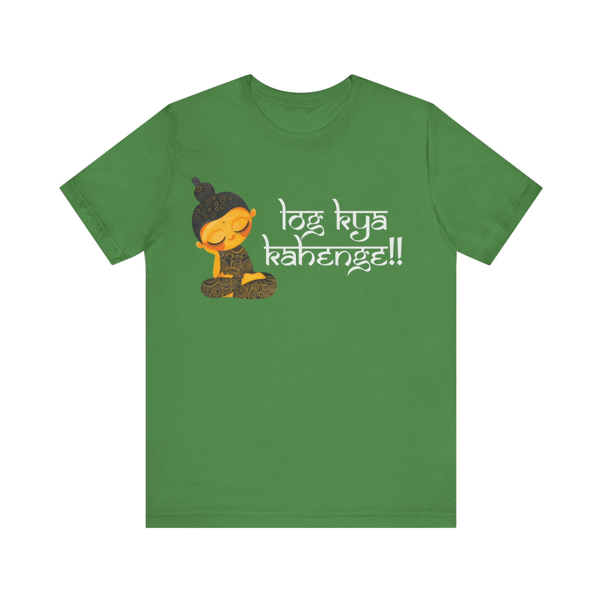 Log Kya Kehenge Desi Funny Tshirt/T-shirt Unisex Jersey  Tee