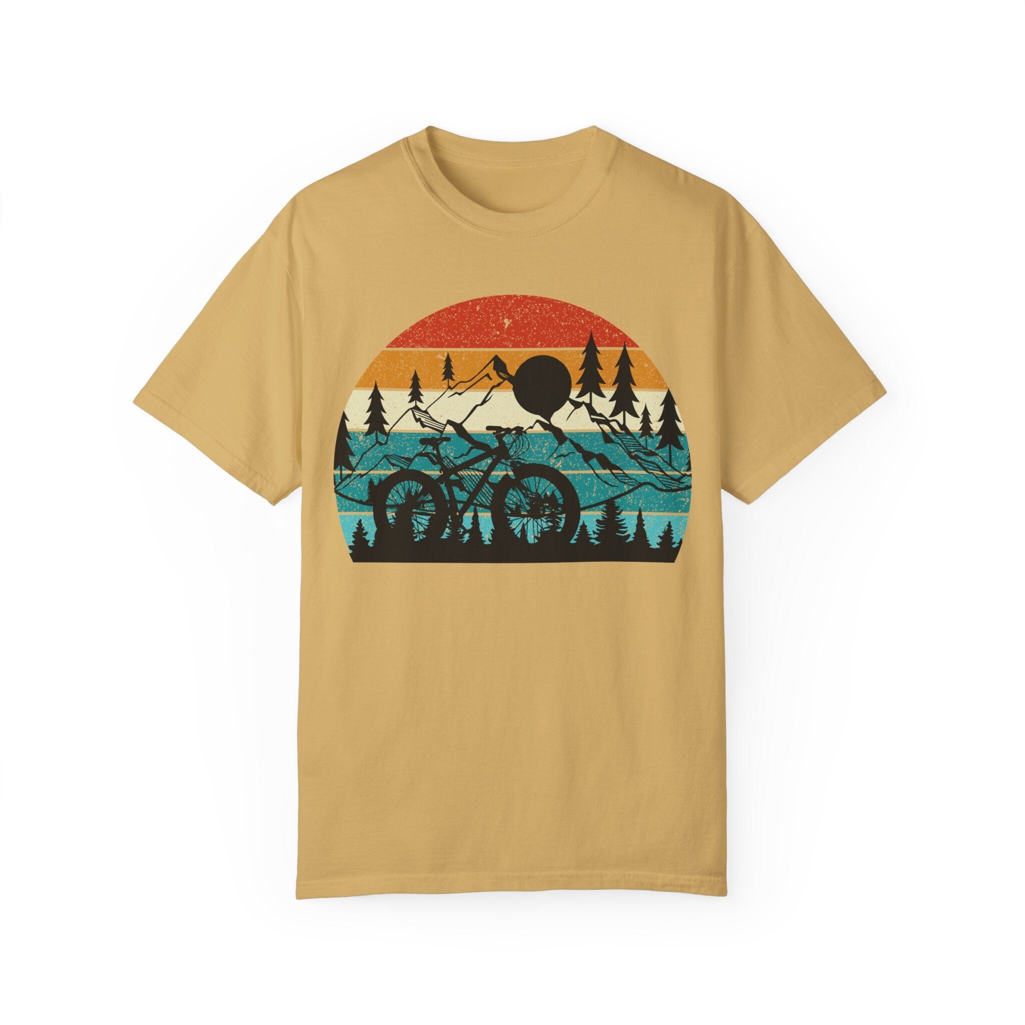 Mountain Biking Retro Cyclist Shirts Bikers Mountain Biker Bike Lov...
