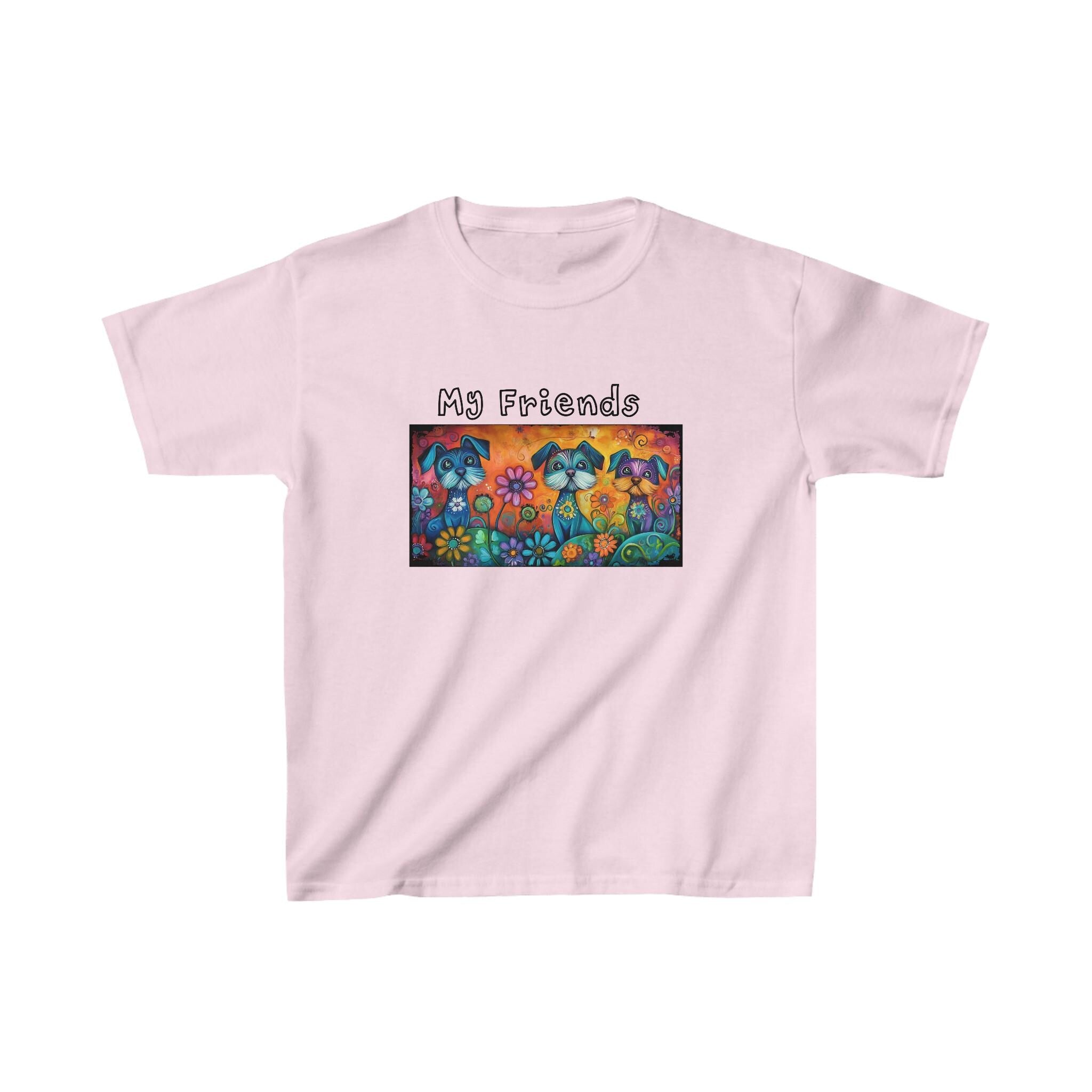 My Magical Dog Friends Animal Lover Graphic Whimsical Birthday Boy...