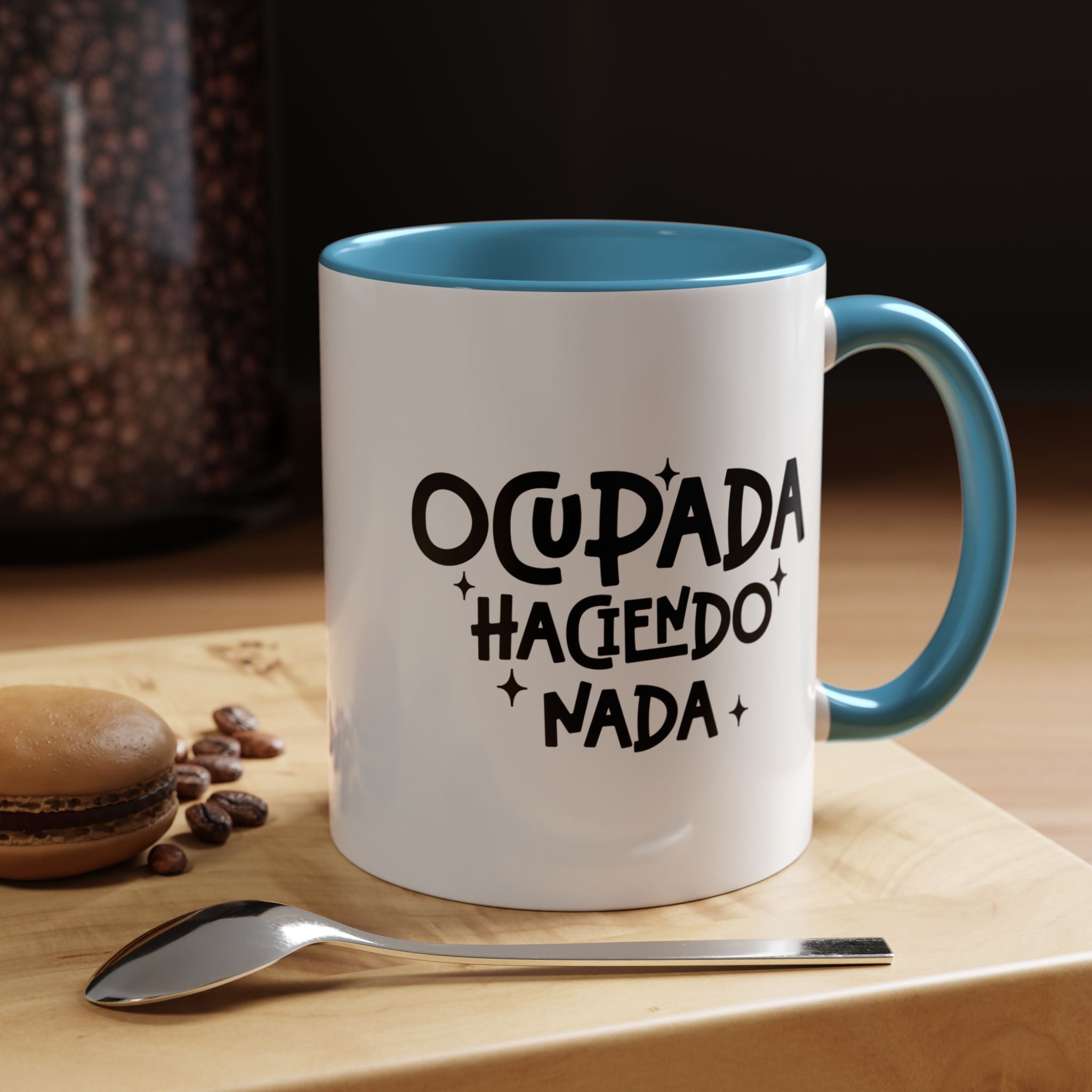 Ocupada Haciendo Nada | Funny Coffee Mug, Sarcastic Tea Cup, Unique Gift Idea
