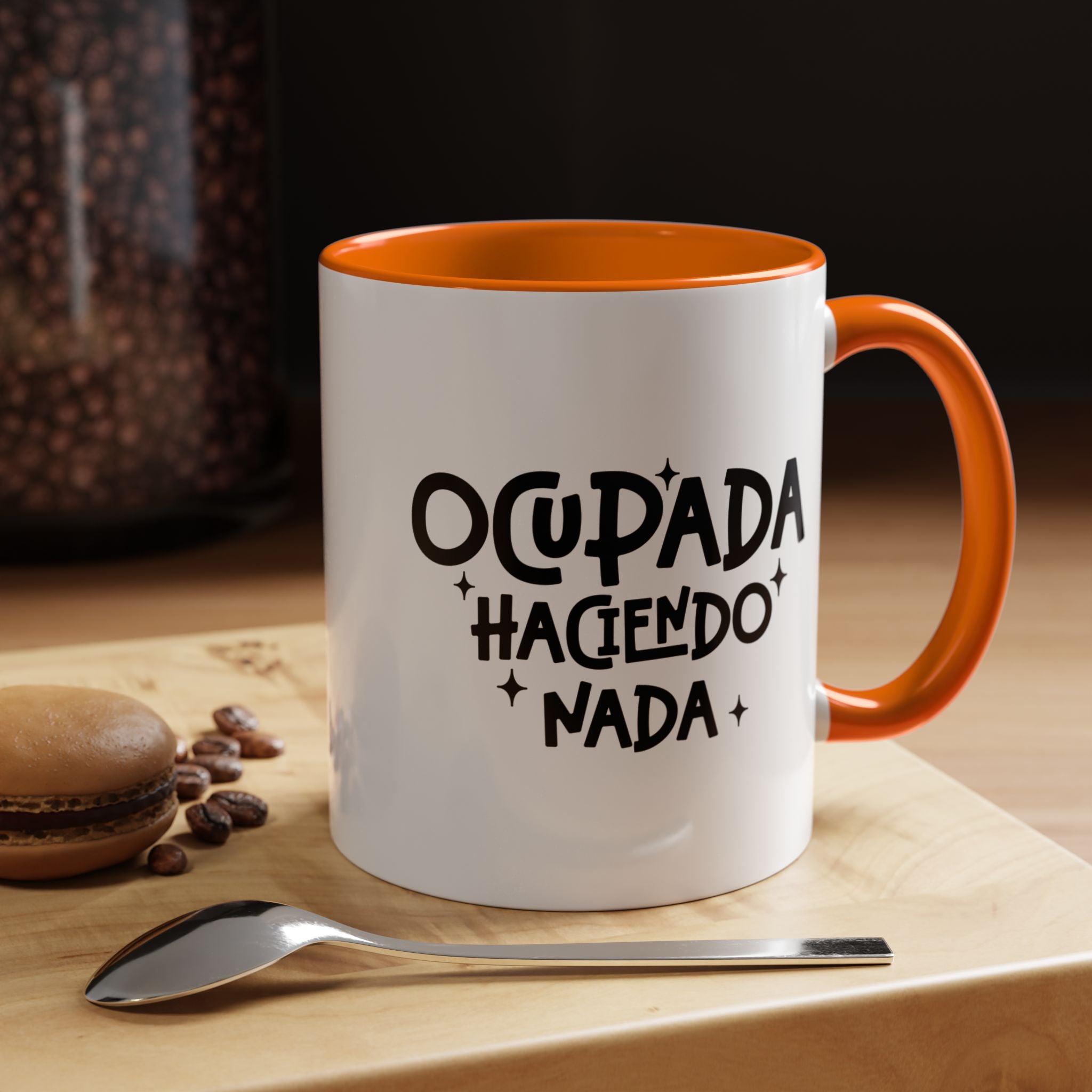 Ocupada Haciendo Nada | Funny Coffee Mug, Sarcastic Tea Cup, Unique Gift Idea