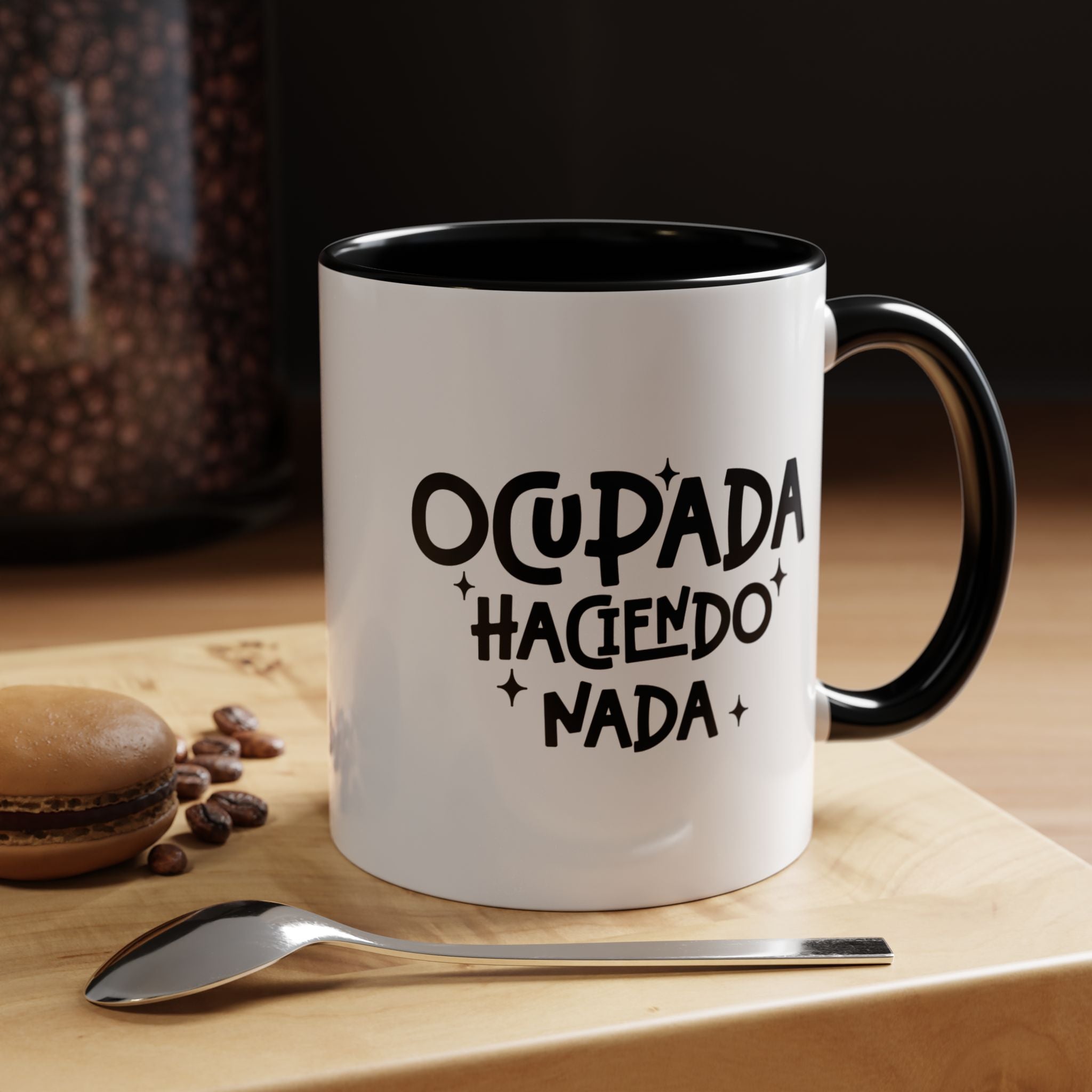 Ocupada Haciendo Nada | Funny Coffee Mug, Sarcastic Tea Cup, Unique Gift Idea