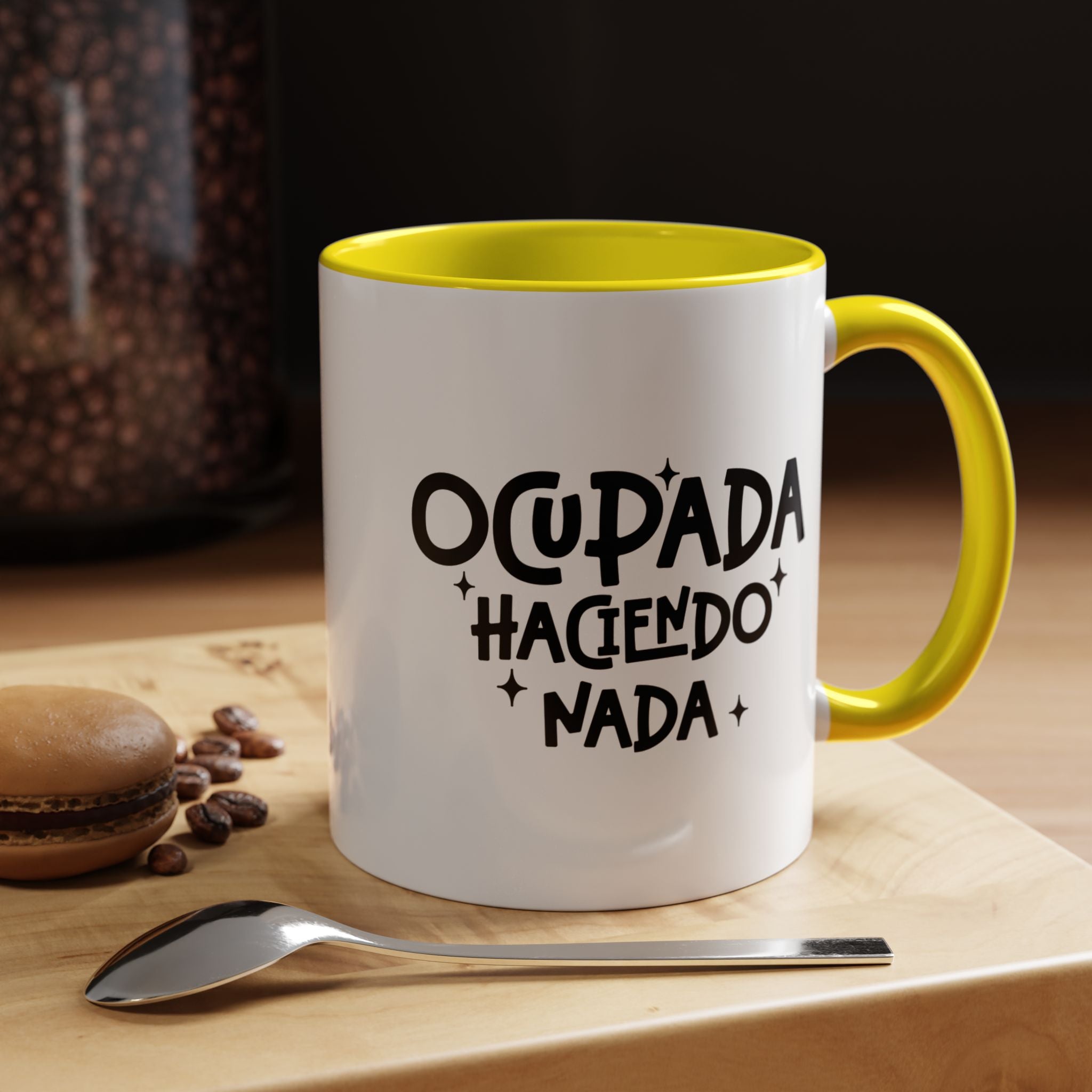 Ocupada Haciendo Nada | Funny Coffee Mug, Sarcastic Tea Cup, Unique Gift Idea
