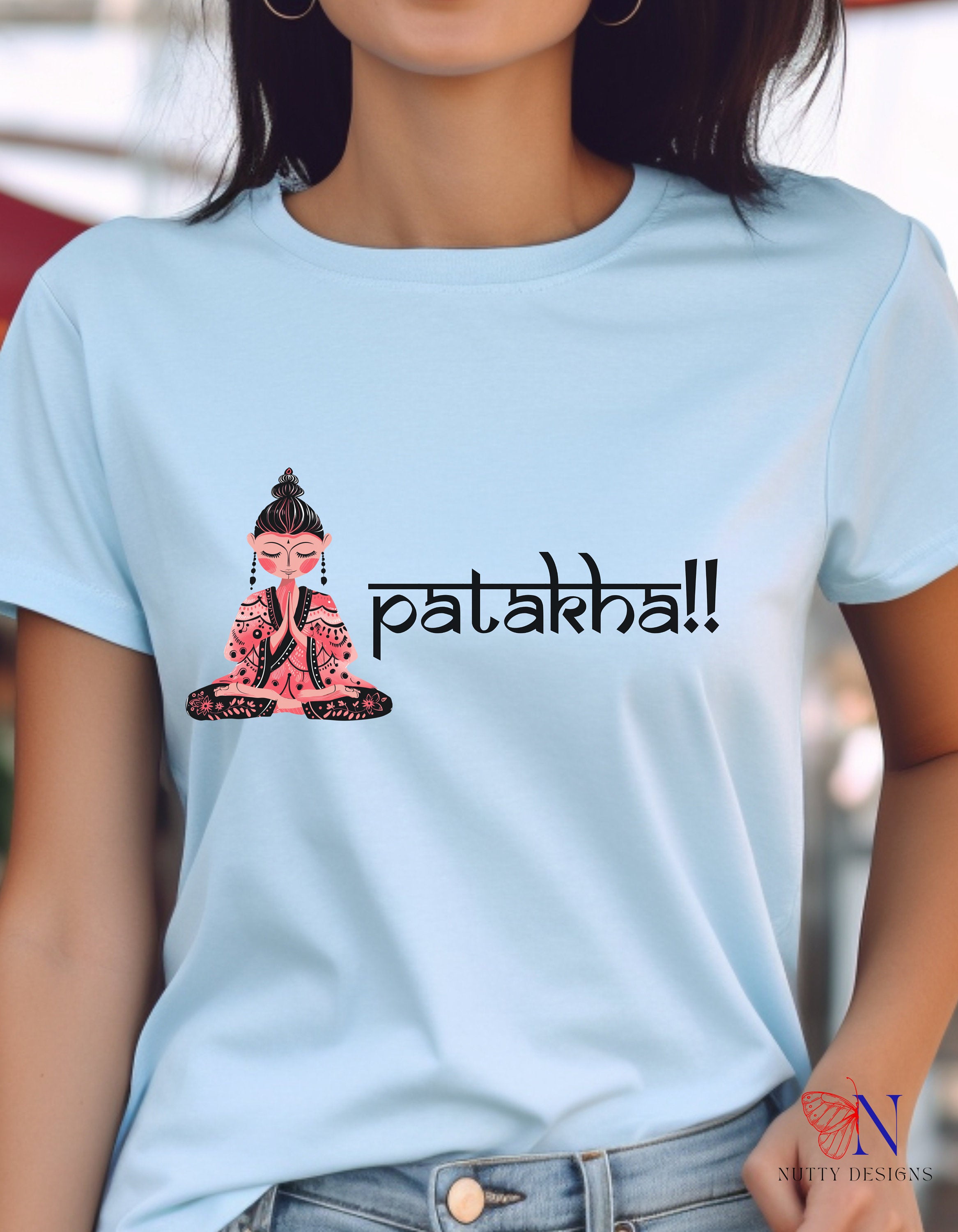 Patakha Indian Desi Swag Pakistani Brown Humor Punny Personalized F...