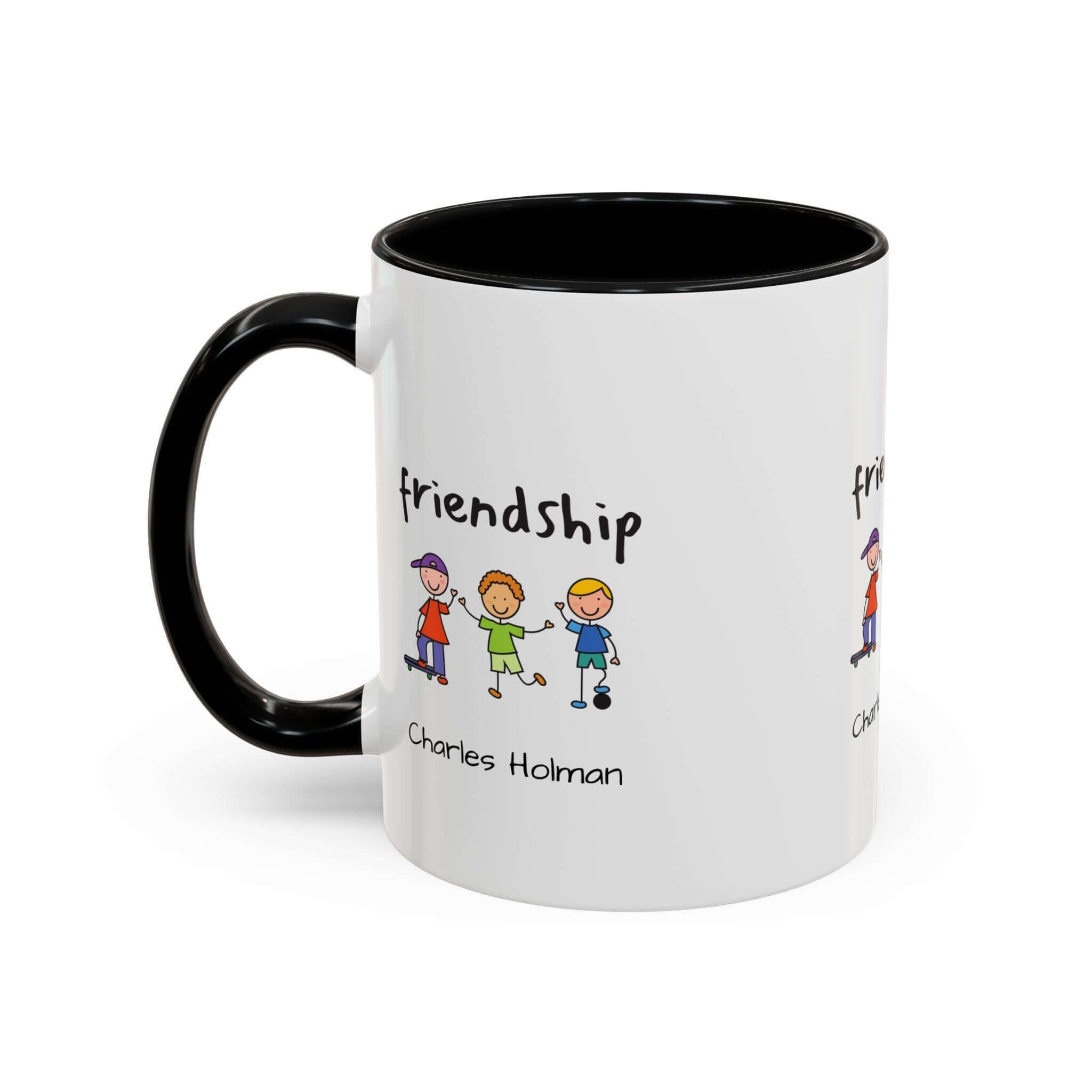 Friendship Colorful 11Oz 15Oz Ceramic Cups Perfect Children Friends...