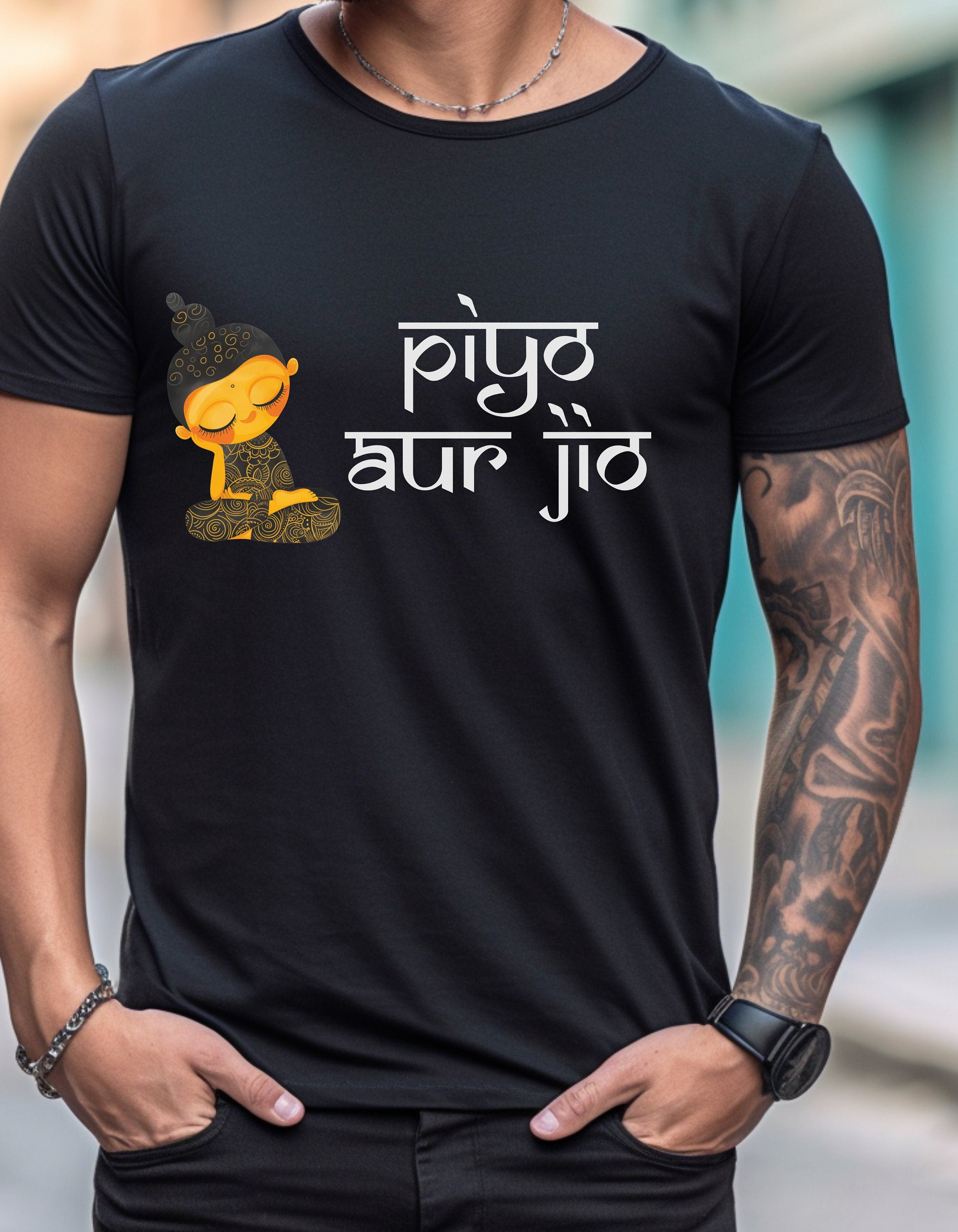 Piyo Aur Jio Desi Indian Desi Swag Pakistani Humor Punny Personaliz...