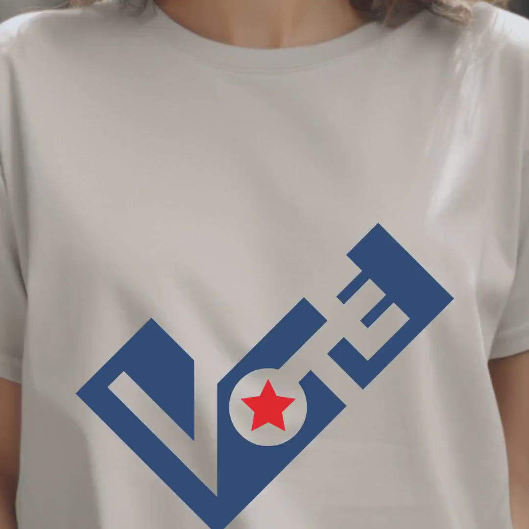 Load video: Vote Election Shirt | Politics Shirt | Voting Apparel for Voter Registration | Make Your Voice Heard &amp; Stay Stylish, Political Rally Tshirt