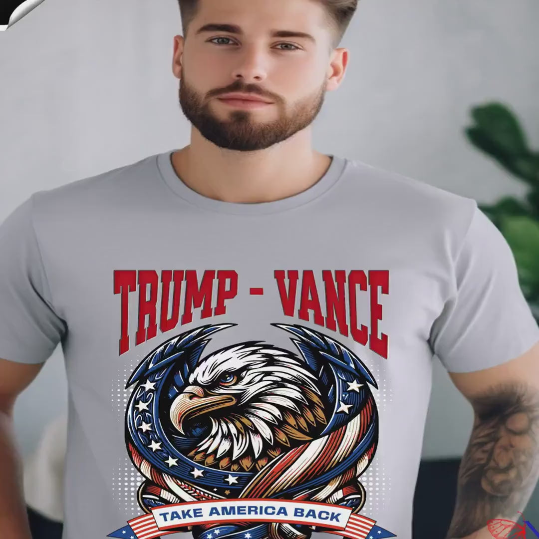 Load video: Trump Vance Take America Back 2024 Election Campaigns Political Gift, Patriotic Merchandise, GOP Supporter, MAGA Lover Gift, Anti Harris