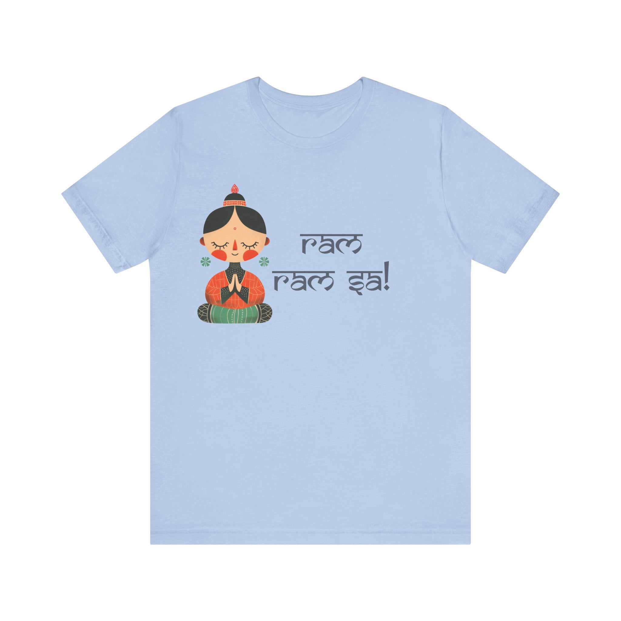 Ram Sa Desi Indian Greeting Jersey Short Sleeve Personalized Funny...