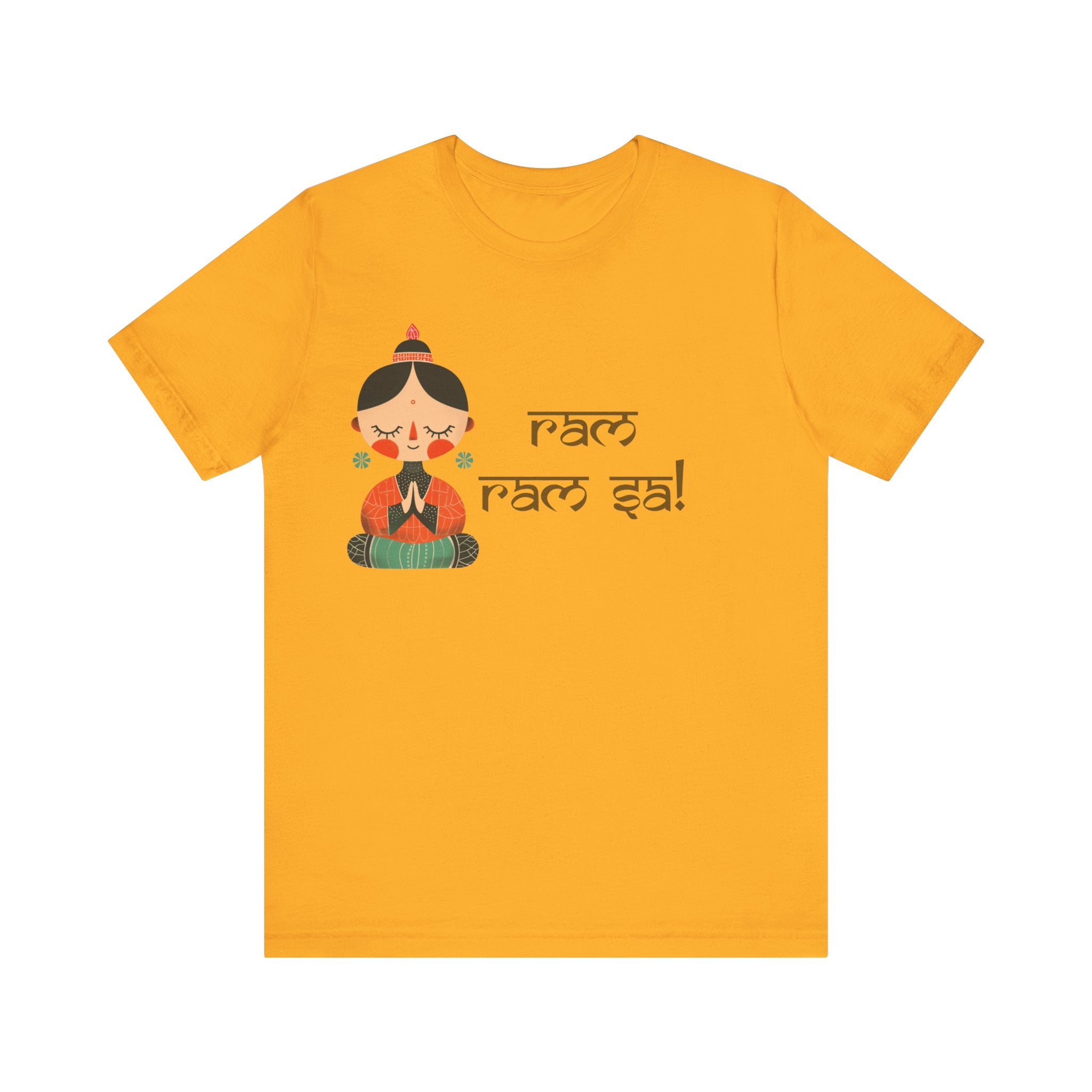 Ram Sa Desi Indian Greeting Jersey Short Sleeve Personalized Funny...