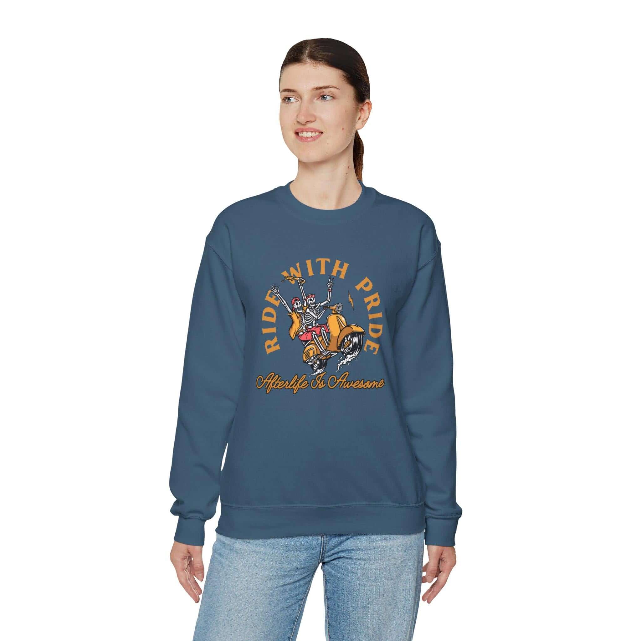 Ride Afterlife Is Awesome Diversity Lgbtq Swetshirt Pride T-Shirt