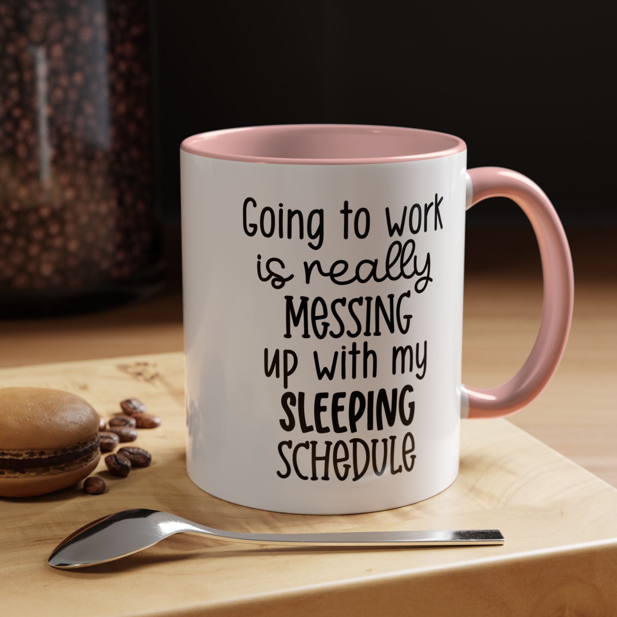 Sleeping Schedule | Funny Coffee Mug, Sarcastic Tea Cup, Unique Gift Idea