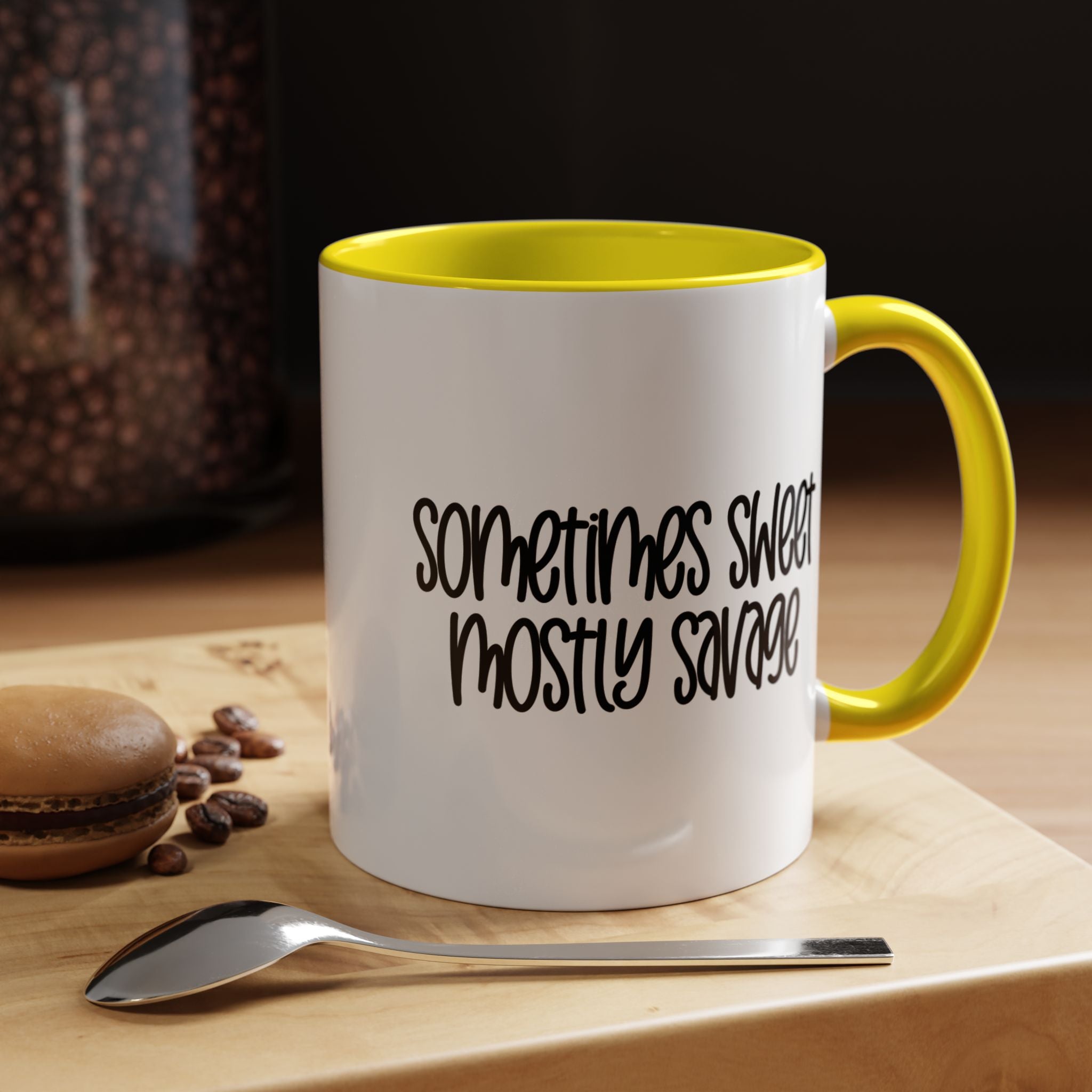 Sometimes Sweet | Funny Coffee Mug, Sarcastic Tea Cup, Unique Gift Idea