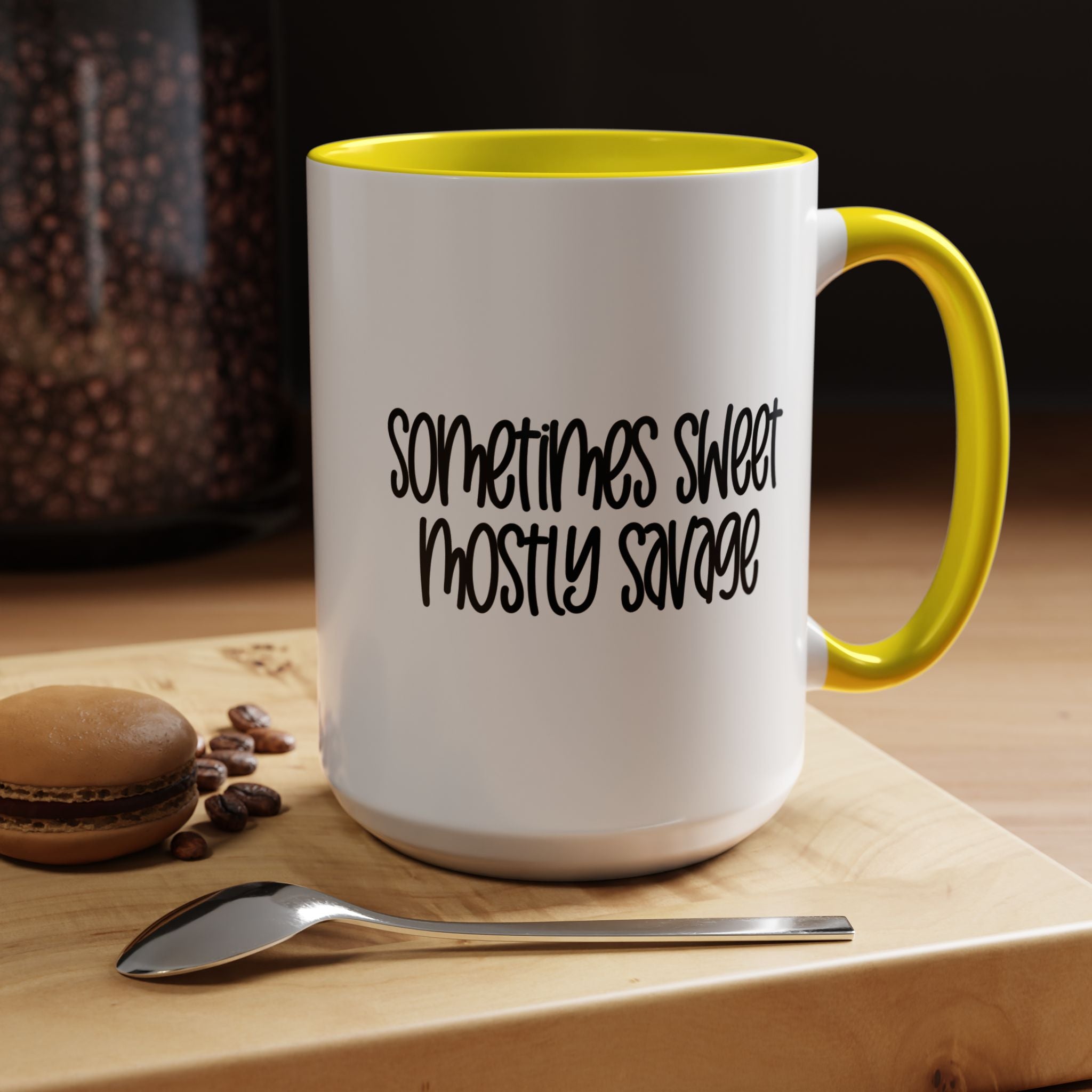 Sometimes Sweet | Funny Coffee Mug, Sarcastic Tea Cup, Unique Gift Idea