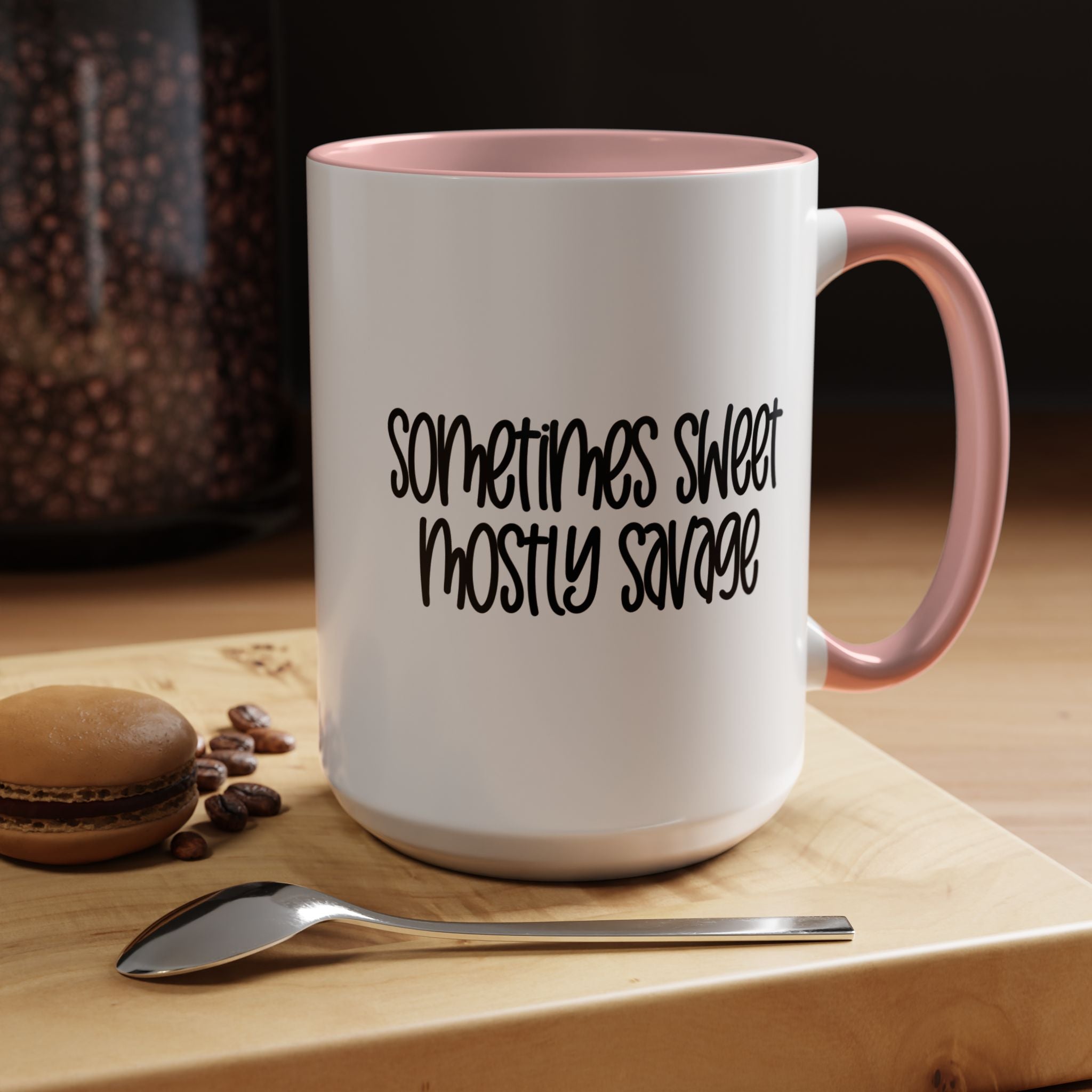 Sometimes Sweet | Funny Coffee Mug, Sarcastic Tea Cup, Unique Gift Idea