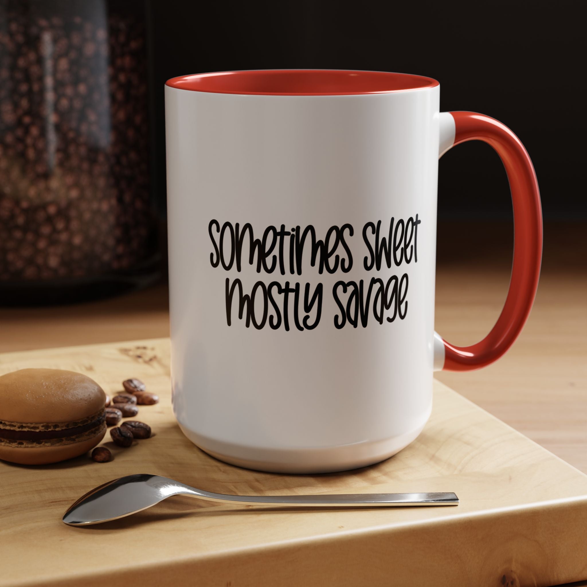 Sometimes Sweet | Funny Coffee Mug, Sarcastic Tea Cup, Unique Gift Idea