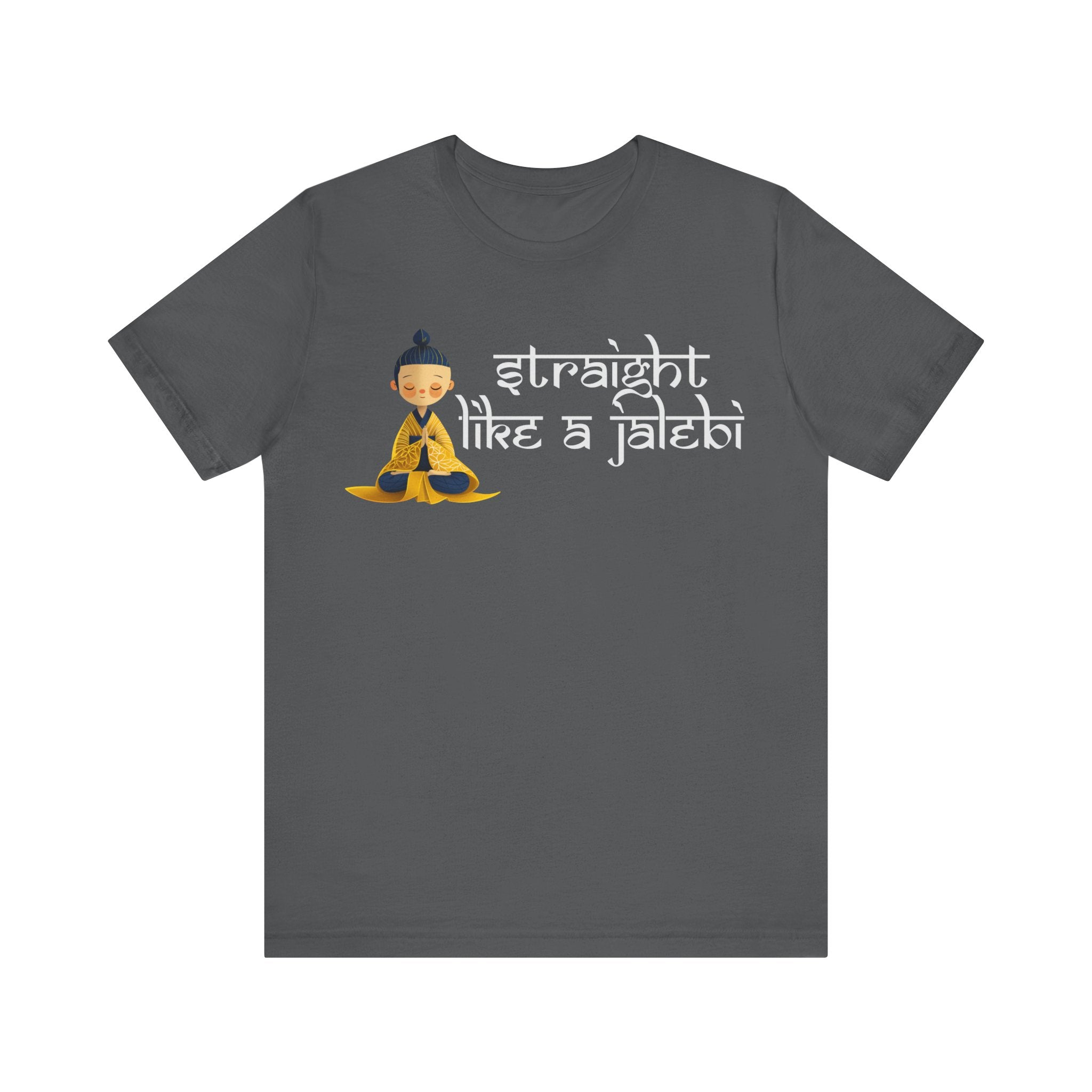 Straight Like A Jalebi Desi Jersey Personalized Funny T-Shirt