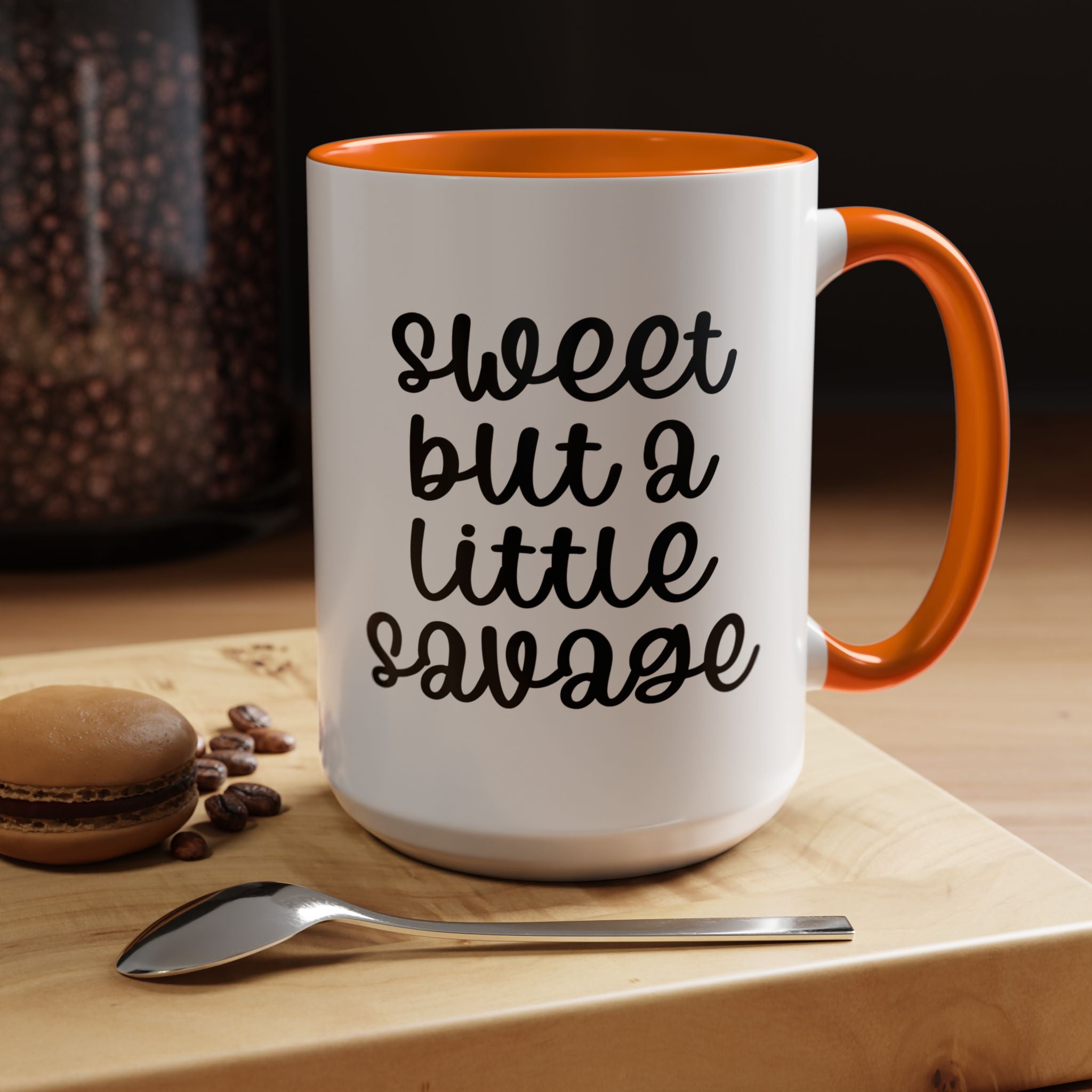 Sweet But Savage | Funny Coffee Mug, Sarcastic Tea Cup, Unique Gift Idea