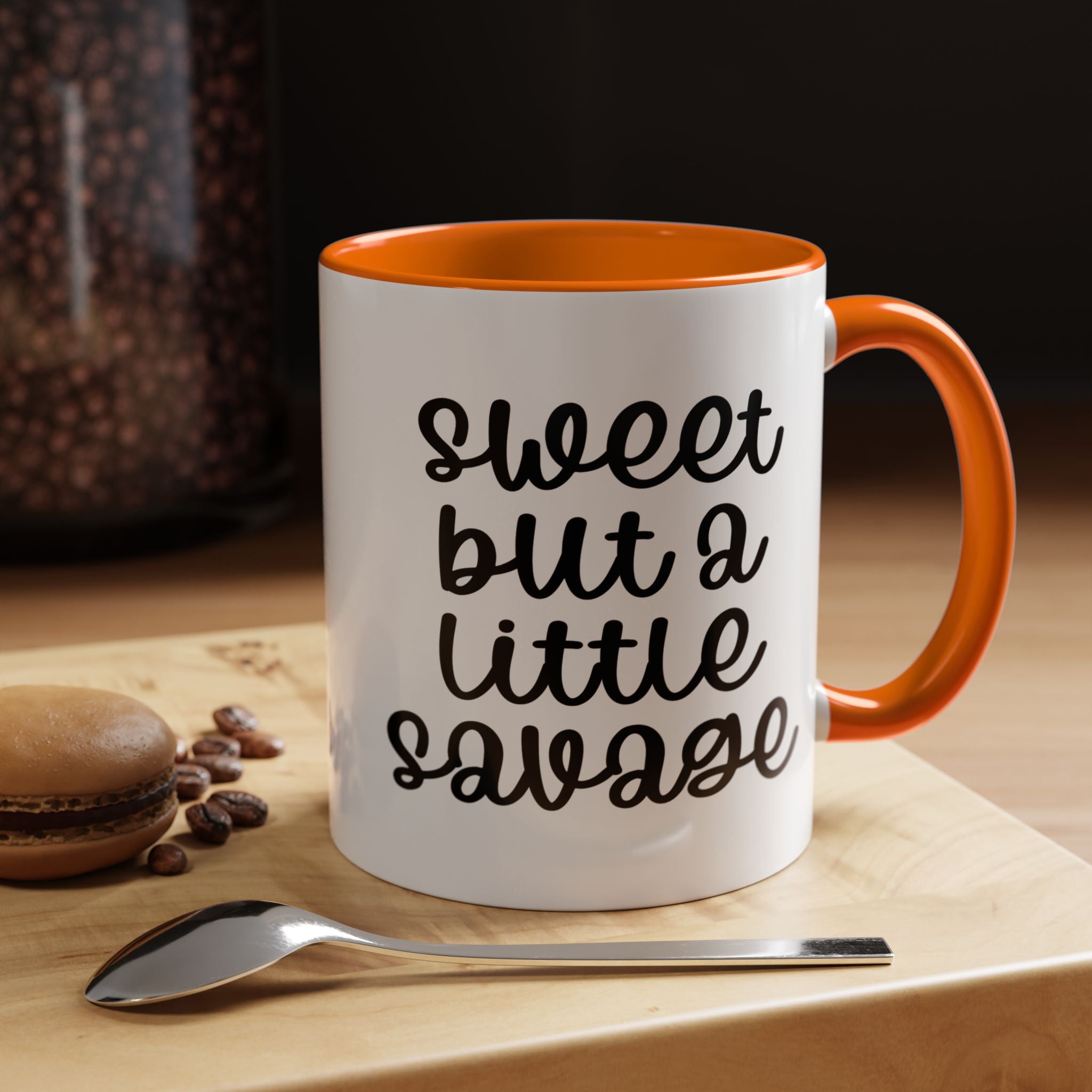 Sweet But Savage | Funny Coffee Mug, Sarcastic Tea Cup, Unique Gift Idea