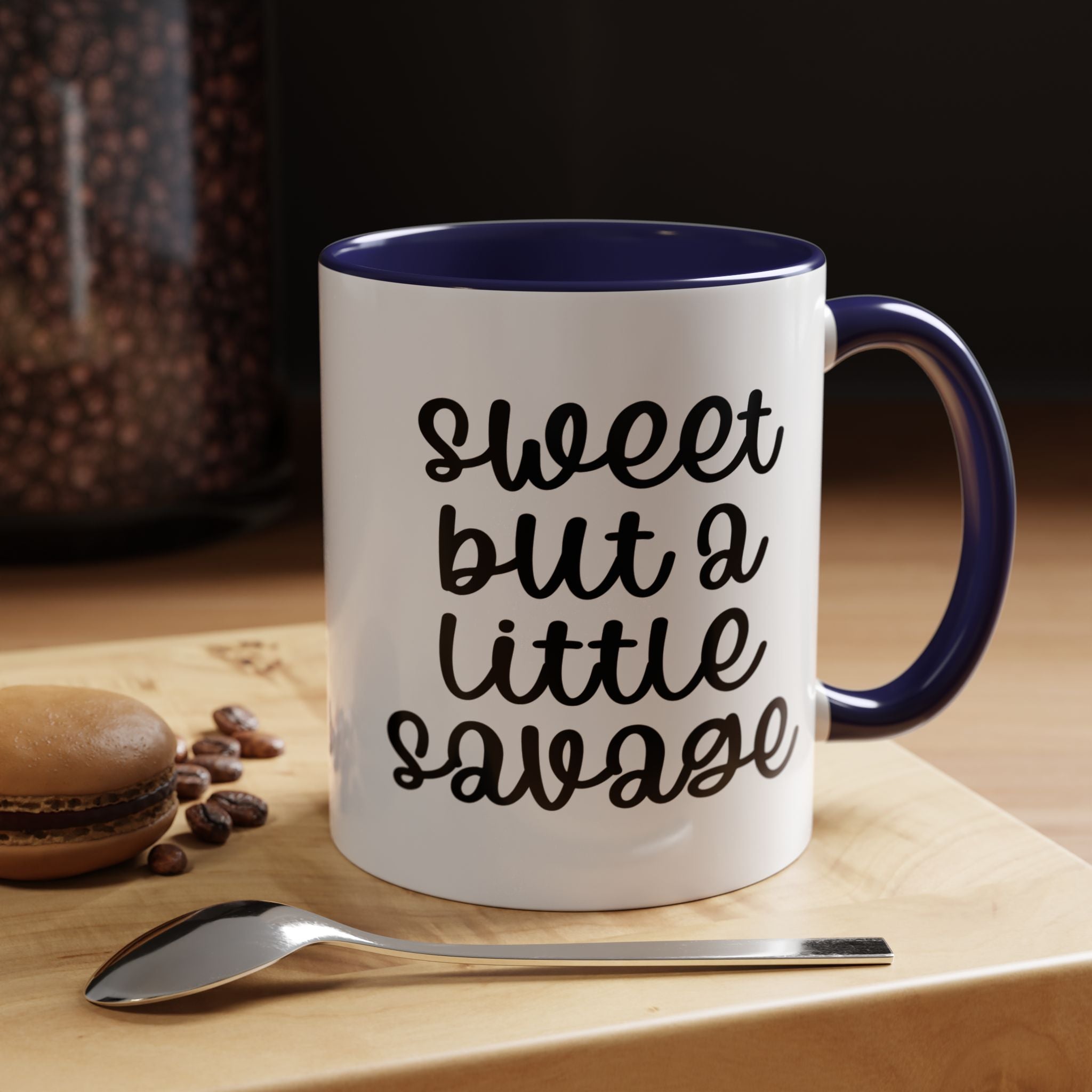 Sweet But Savage | Funny Coffee Mug, Sarcastic Tea Cup, Unique Gift Idea