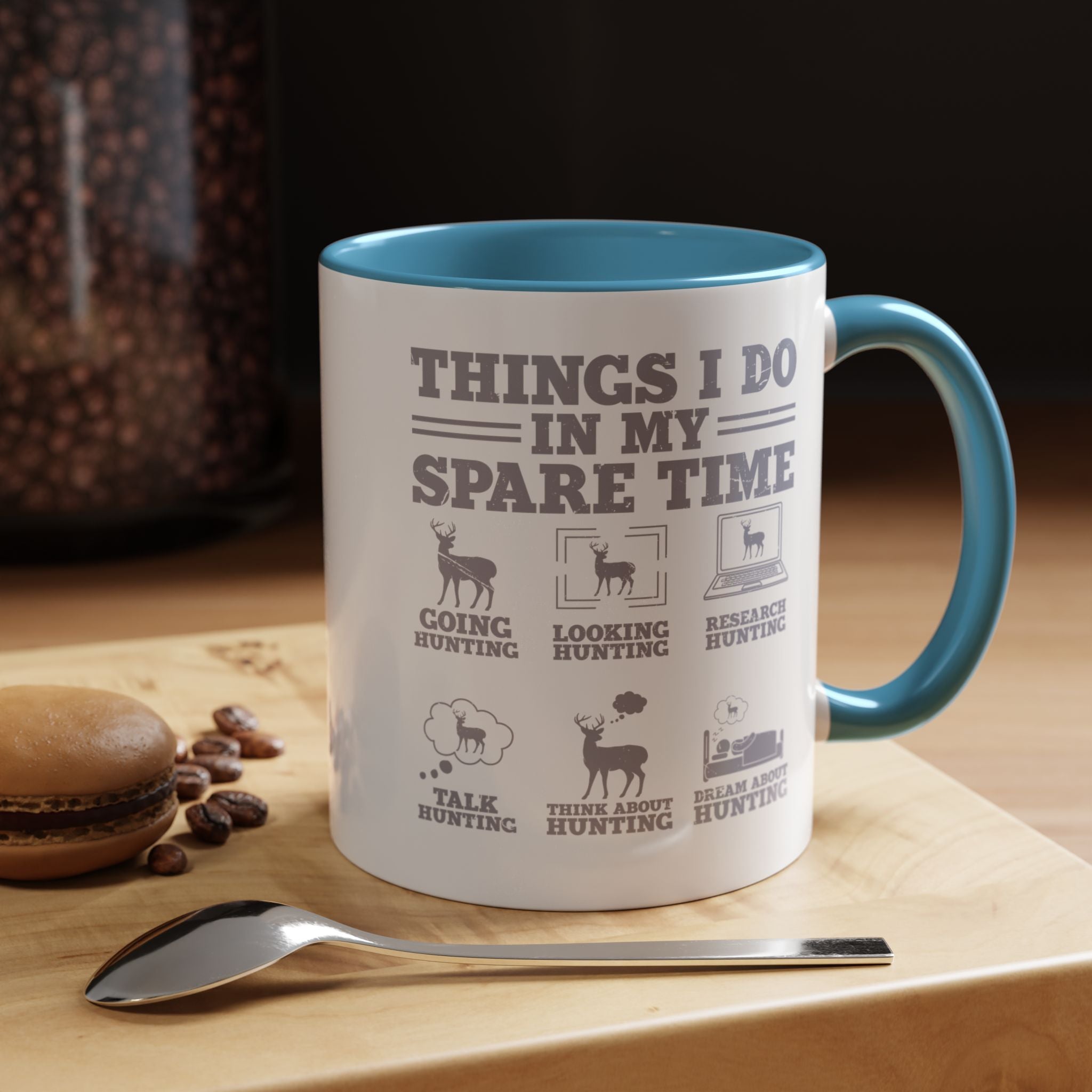 Things I Do In My Spare Time | Funny Coffee Mug, Sarcastic Tea Cup, Unique Gift Idea