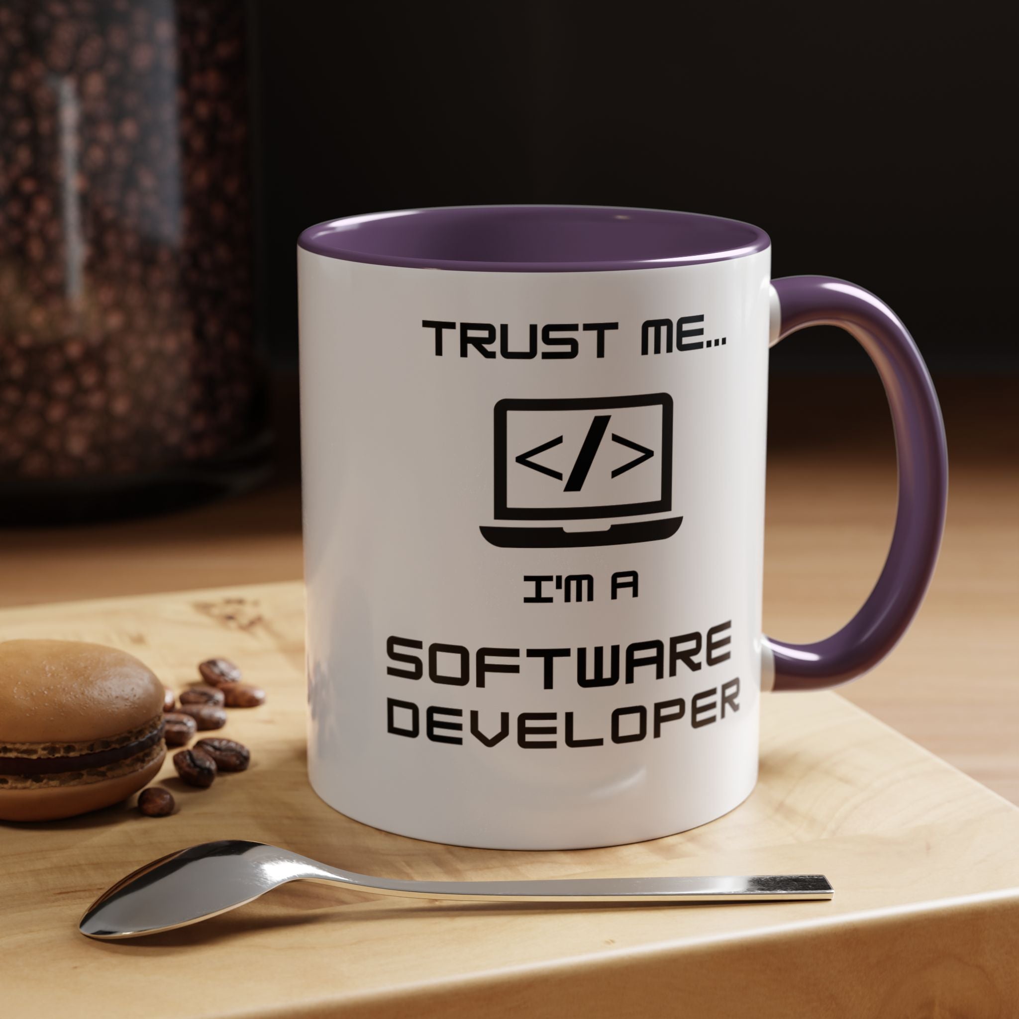 Trust Me I m a Software Developer | Funny Coffee Mug, Sarcastic Tea Cup, Unique Gift Idea