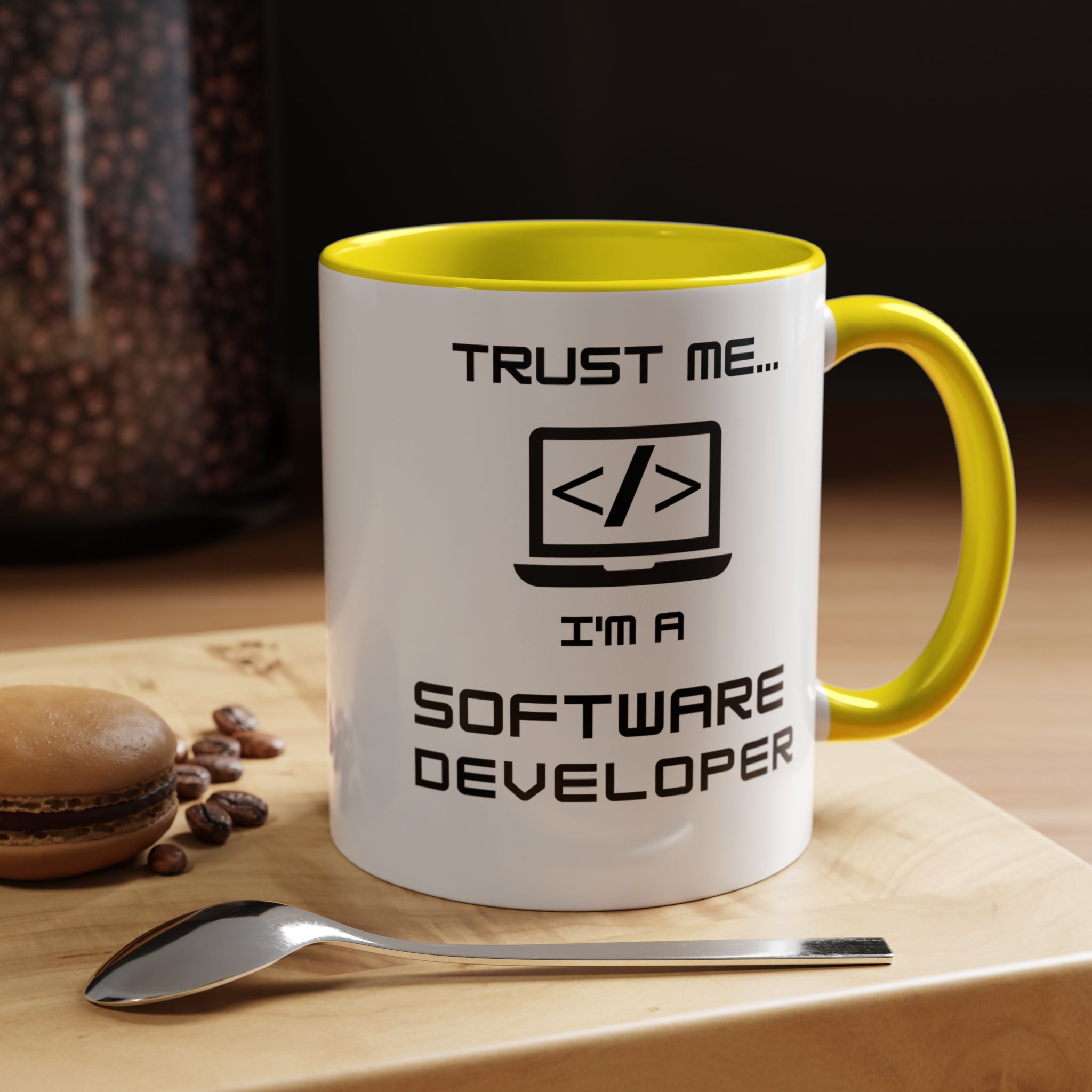 Trust Me I m a Software Developer | Funny Coffee Mug, Sarcastic Tea Cup, Unique Gift Idea
